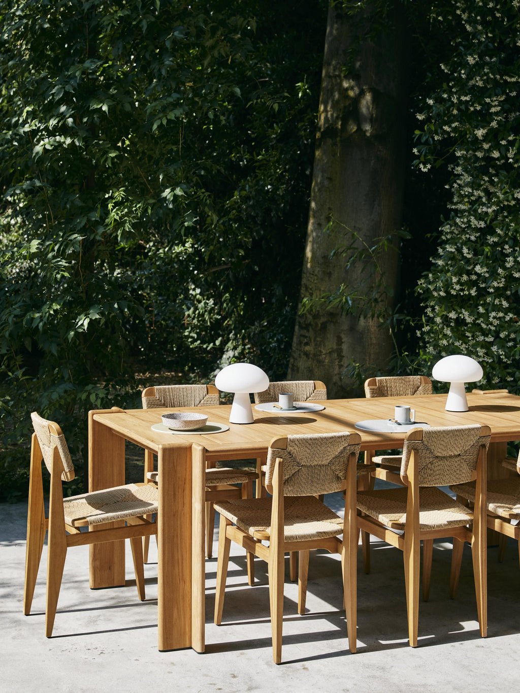 Atmosfera Teak Wood Garden Table, Various Sizes