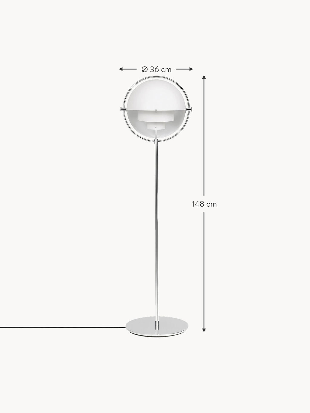 Multi-Lite Adjustable Floor Lamp