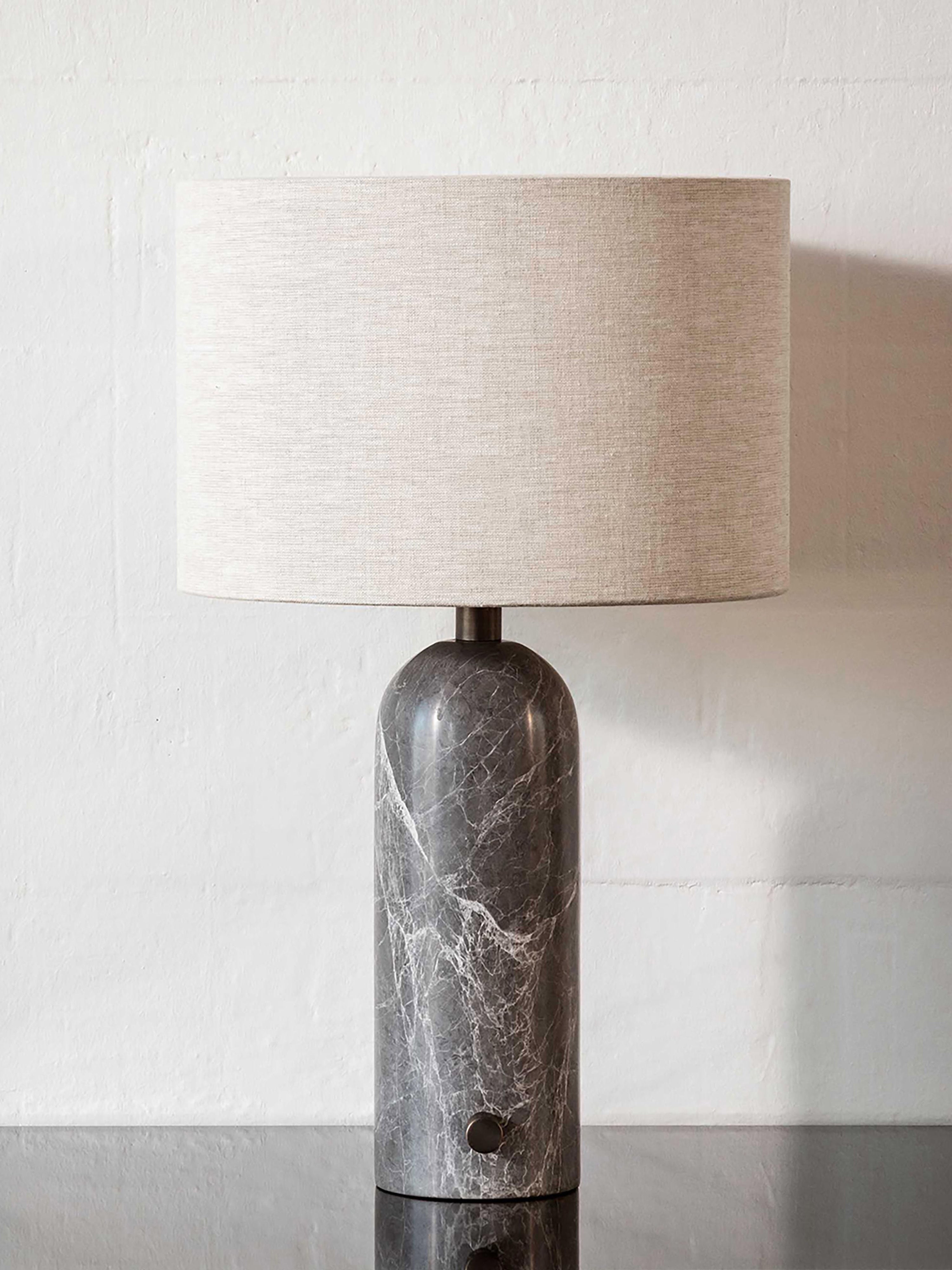 Gravity Large Dimmable Table Lamp with Marble Base