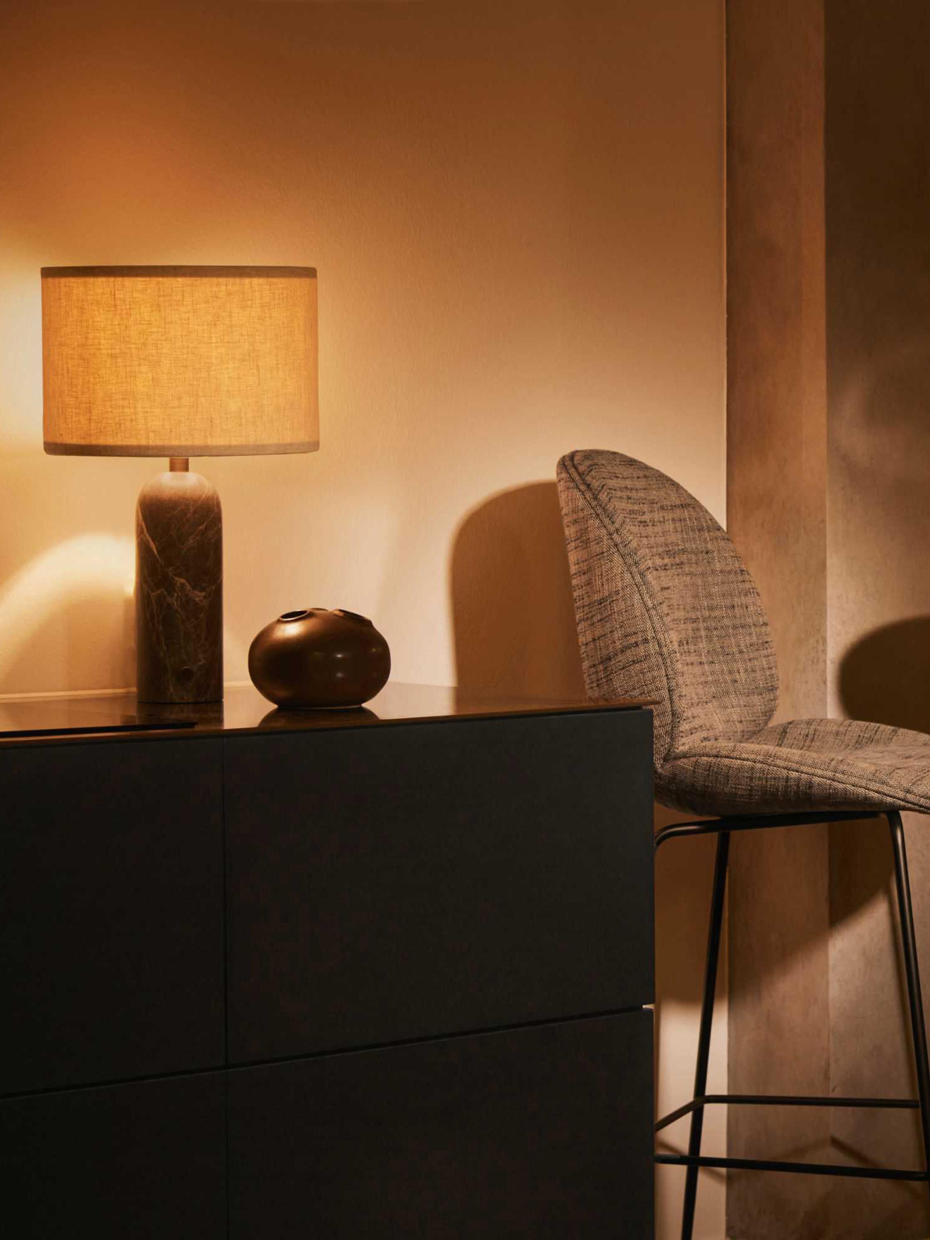 Gravity Large Dimmable Table Lamp with Marble Base