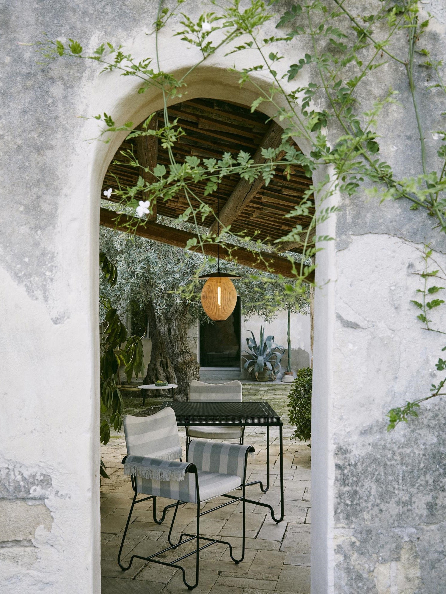 Satellite Outdoor Pendant Light, in various sizes