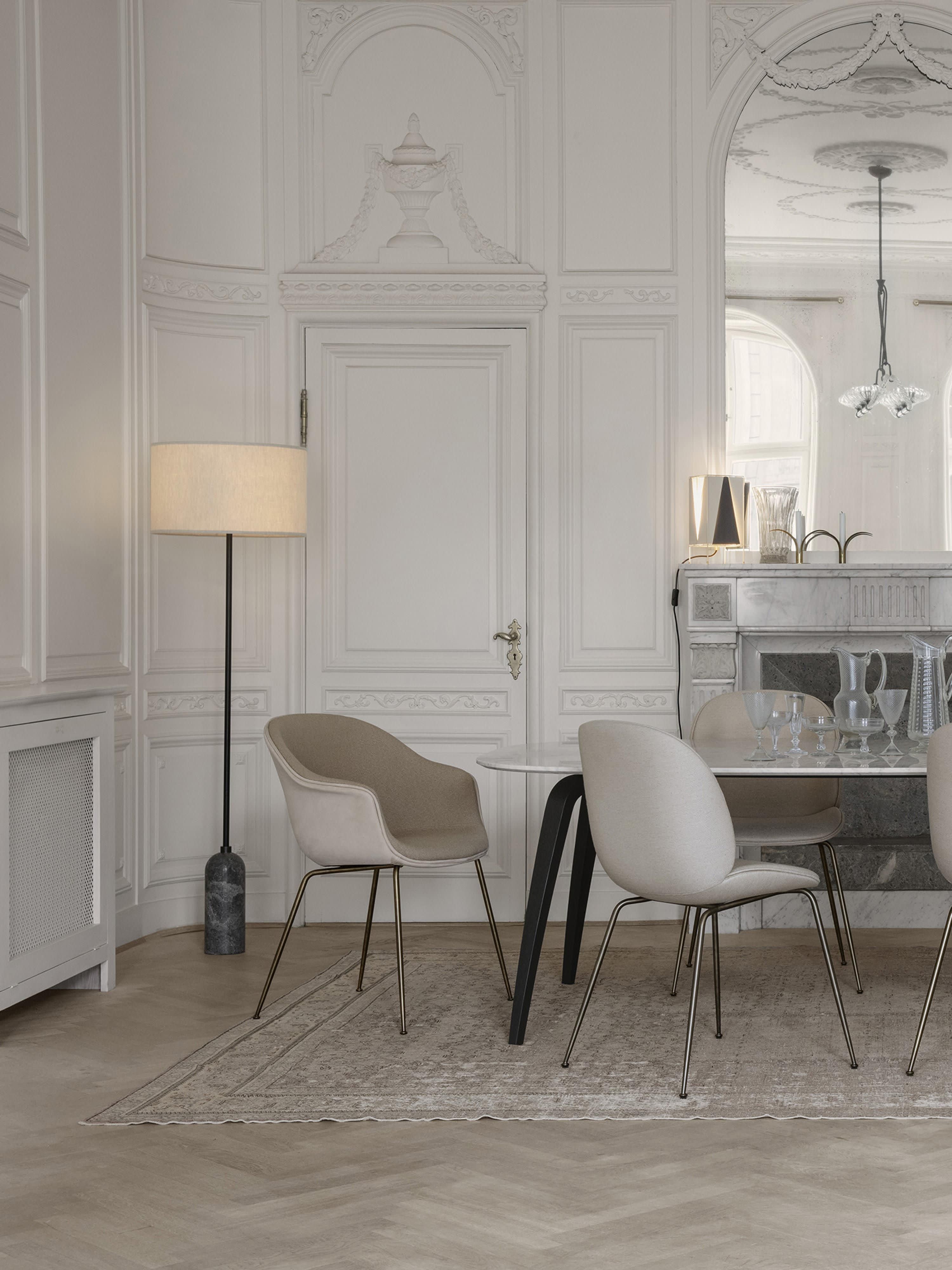 Gravity Dimmable Floor Lamp with Marble Base