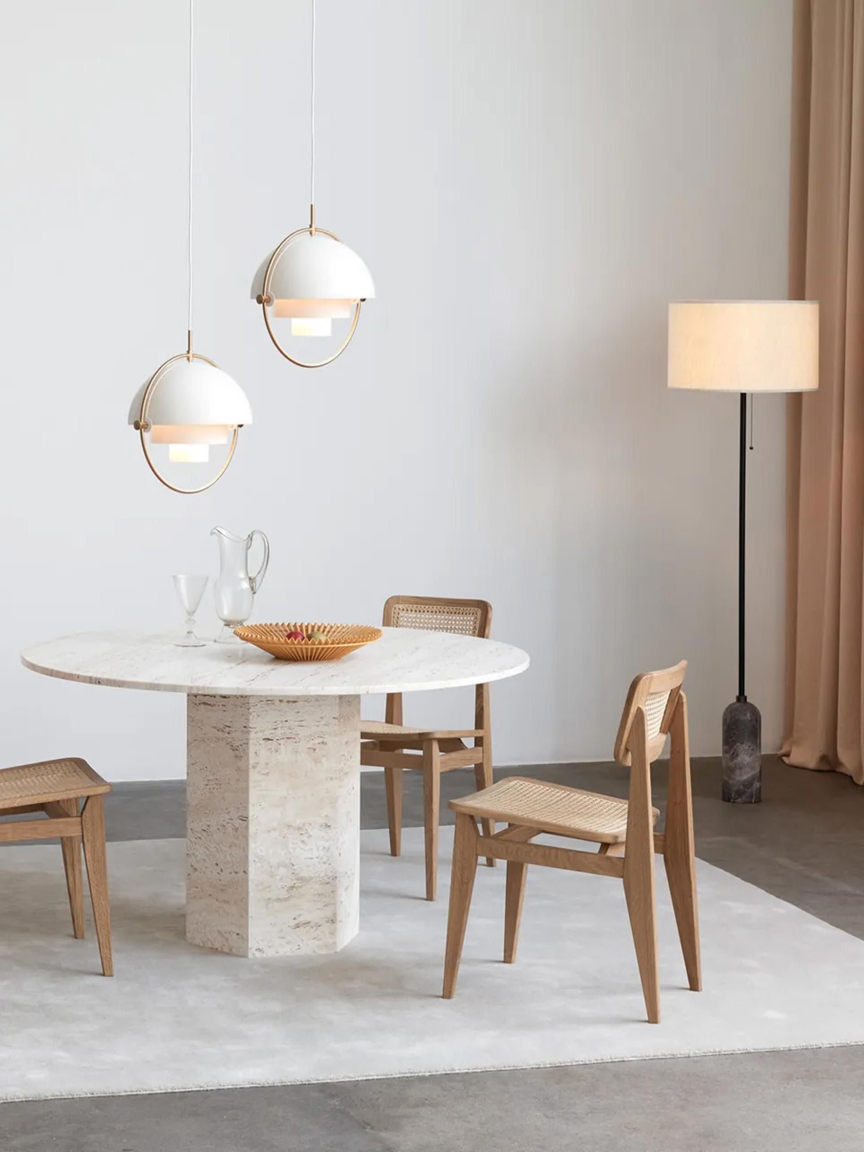 Gravity Dimmable Floor Lamp with Marble Base