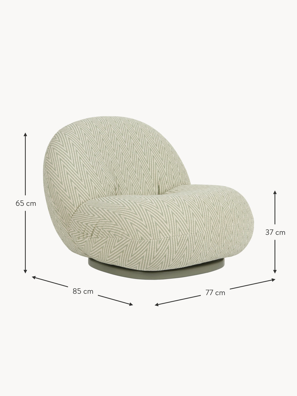 Pacha Swivel Garden Lounge Chair
