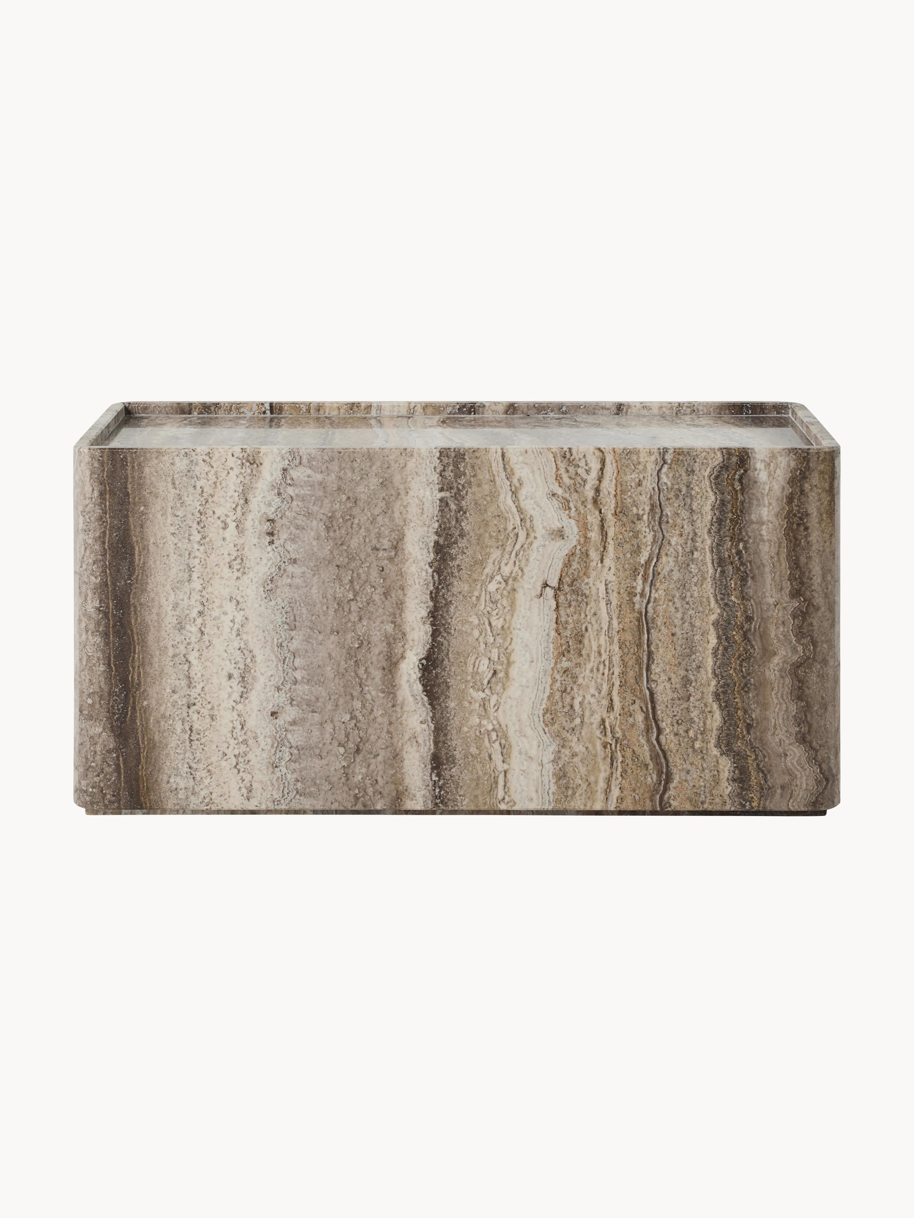 Pietra Travertine Side Table