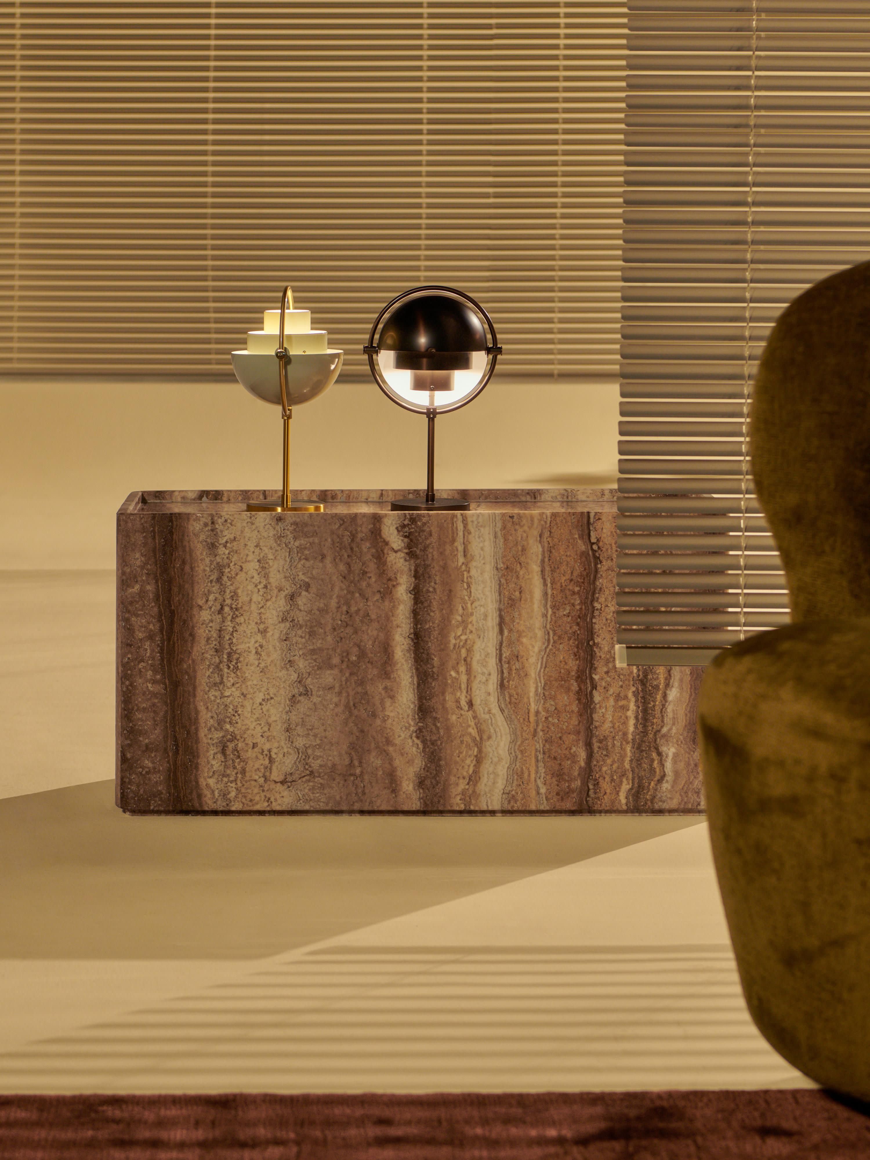 Pietra Travertine Side Table
