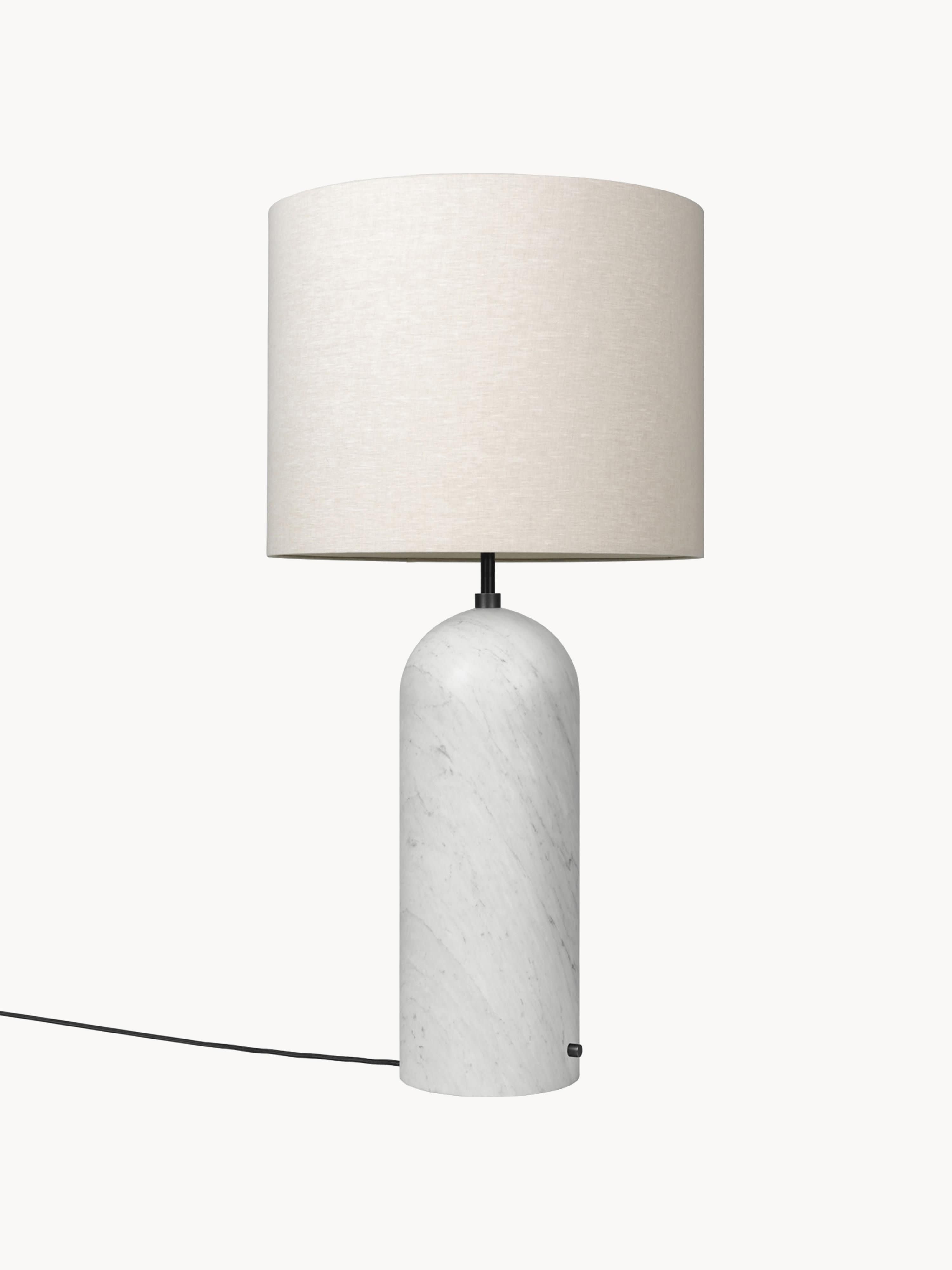 Gravity Dimmable Floor Lamp with Marble Base, H 120 cm