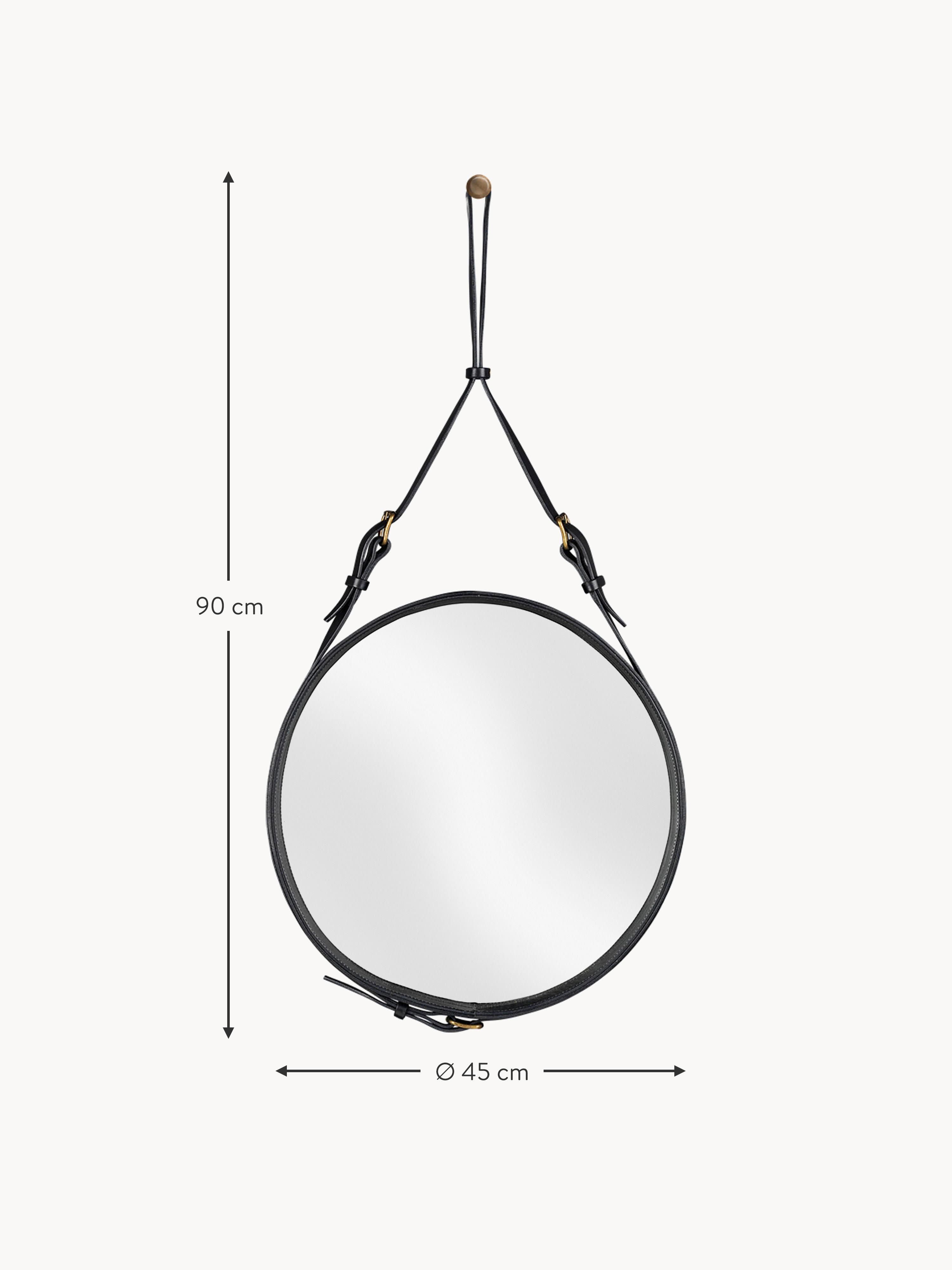 Adnet Round Wall Mirror, in various sizes