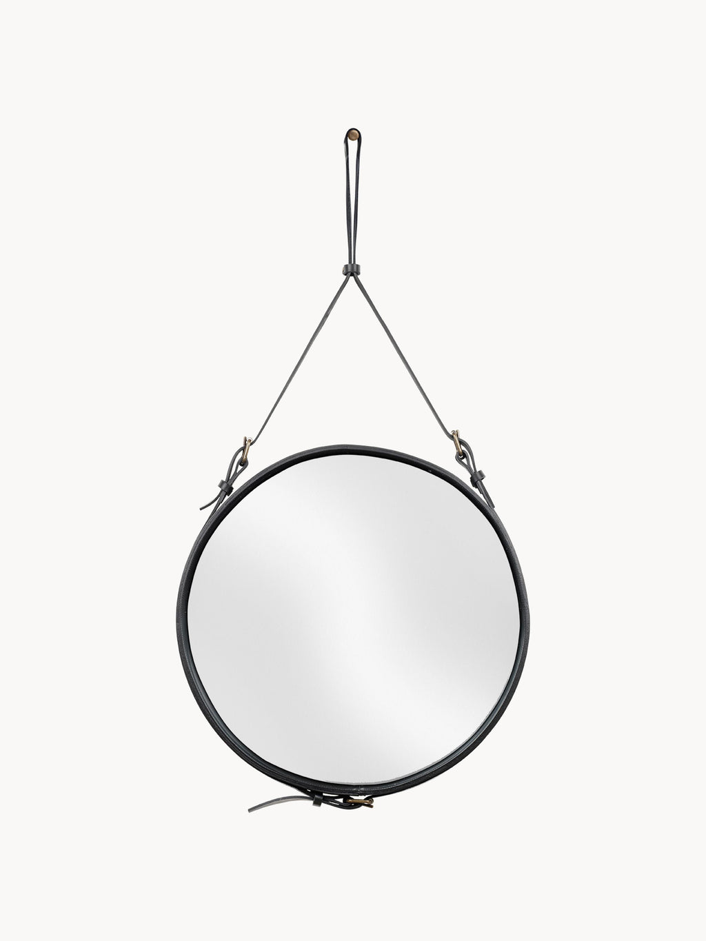 Adnet Round Wall Mirror, in various sizes