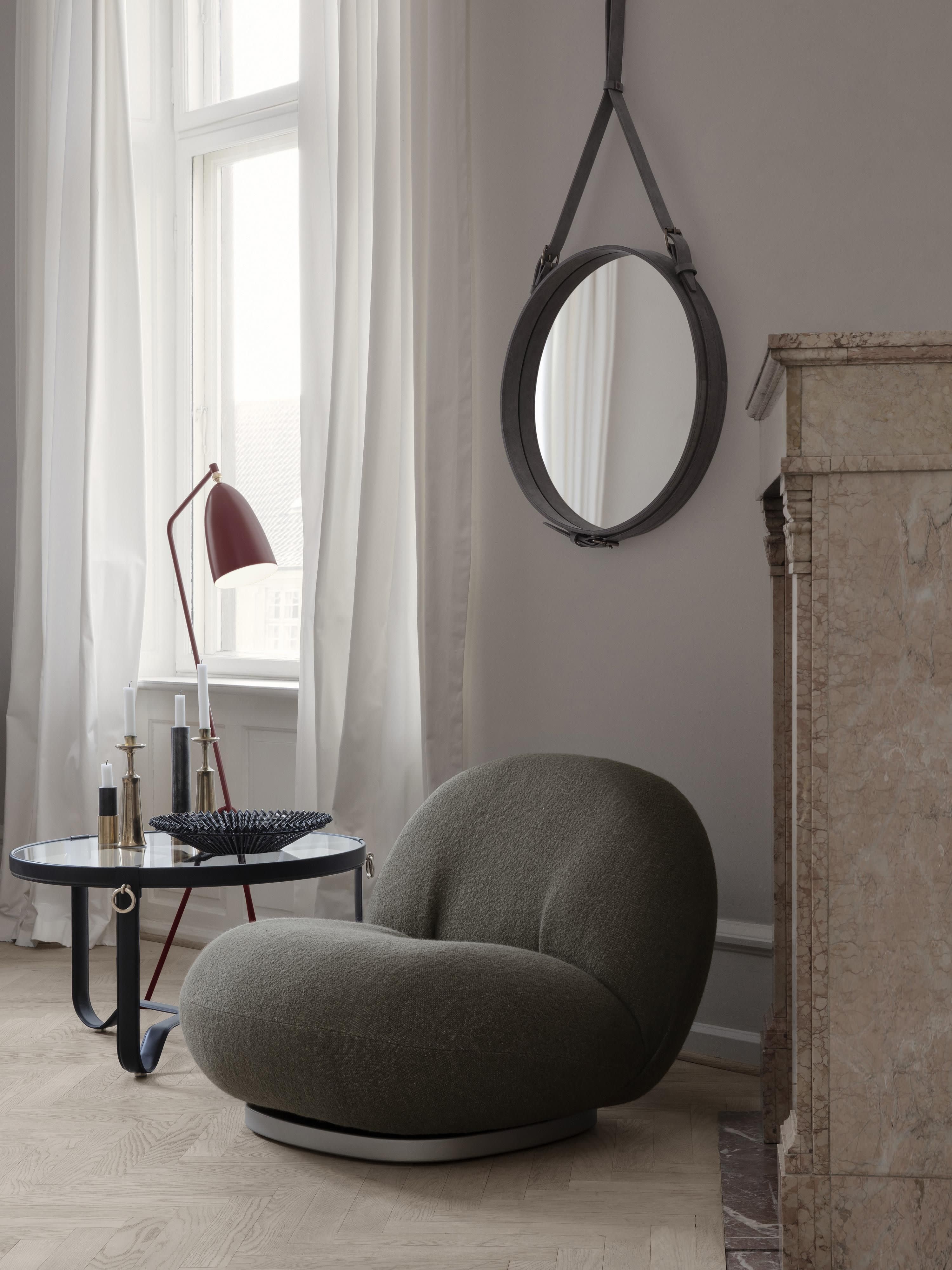 Adnet Round Wall Mirror, in various sizes