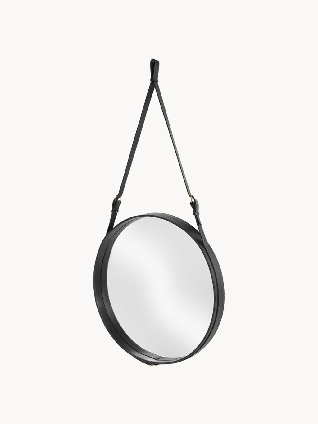 Adnet Round Wall Mirror, in various sizes