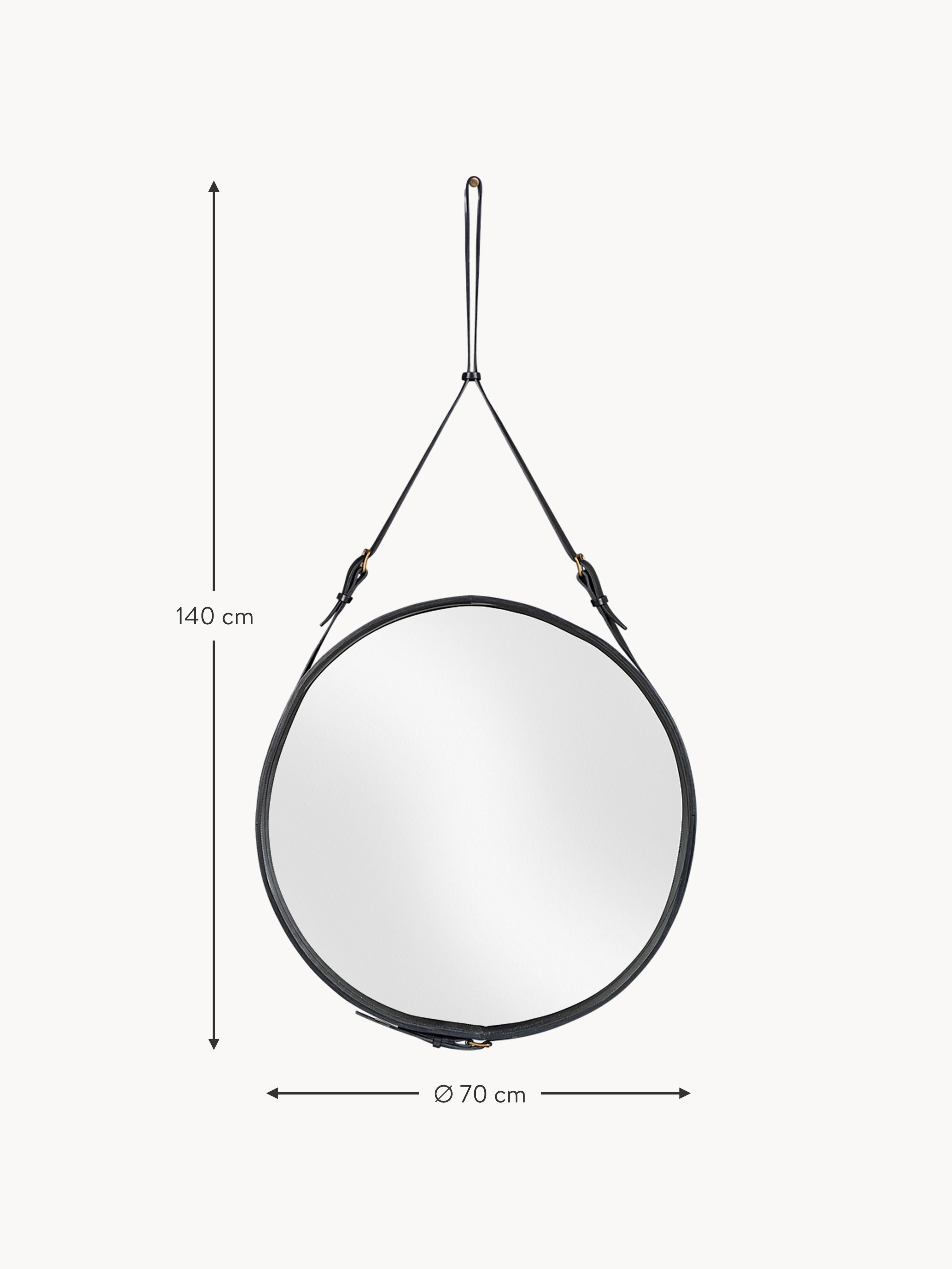 Adnet Round Wall Mirror, in various sizes