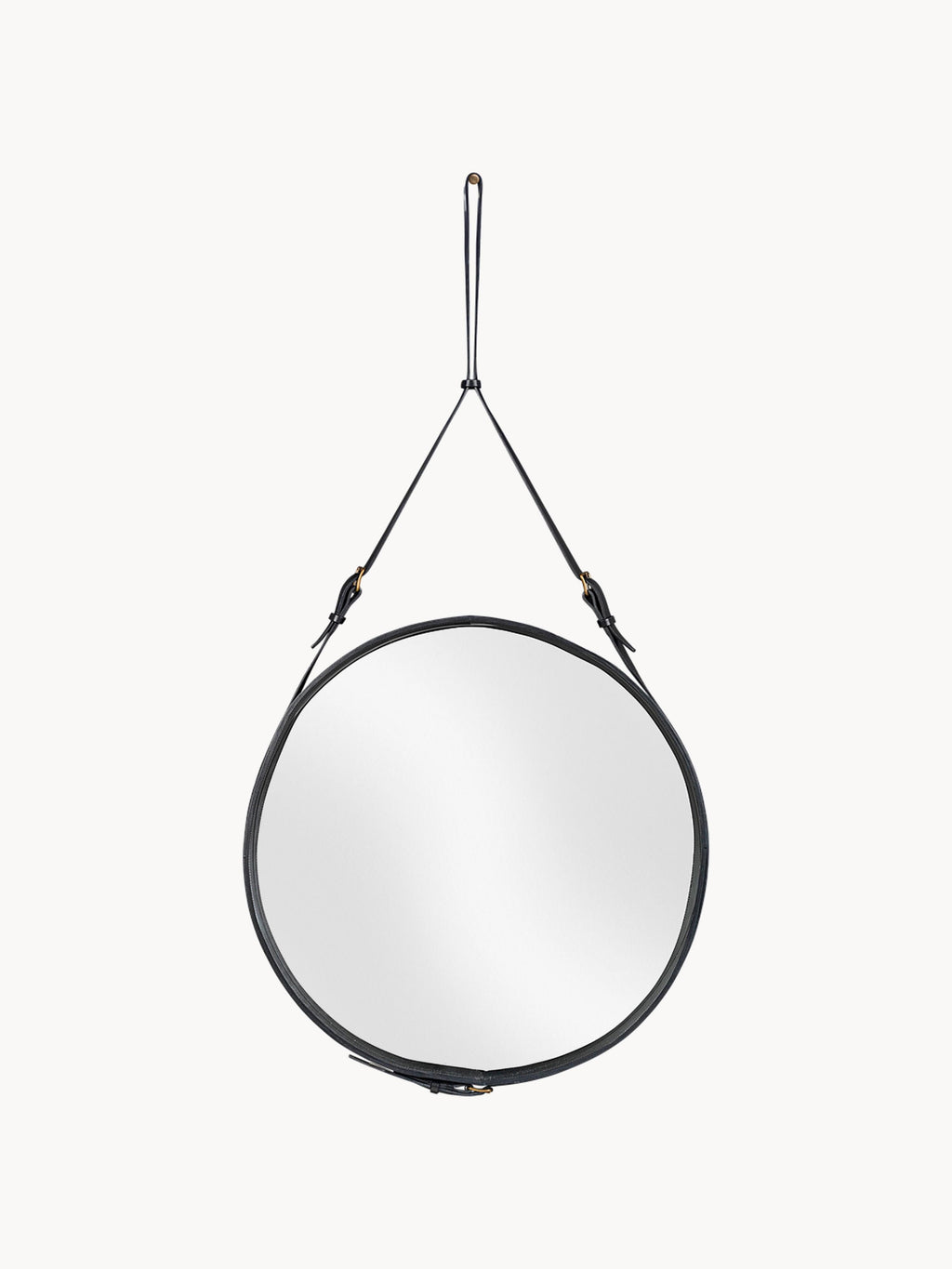 Adnet Round Wall Mirror, in various sizes