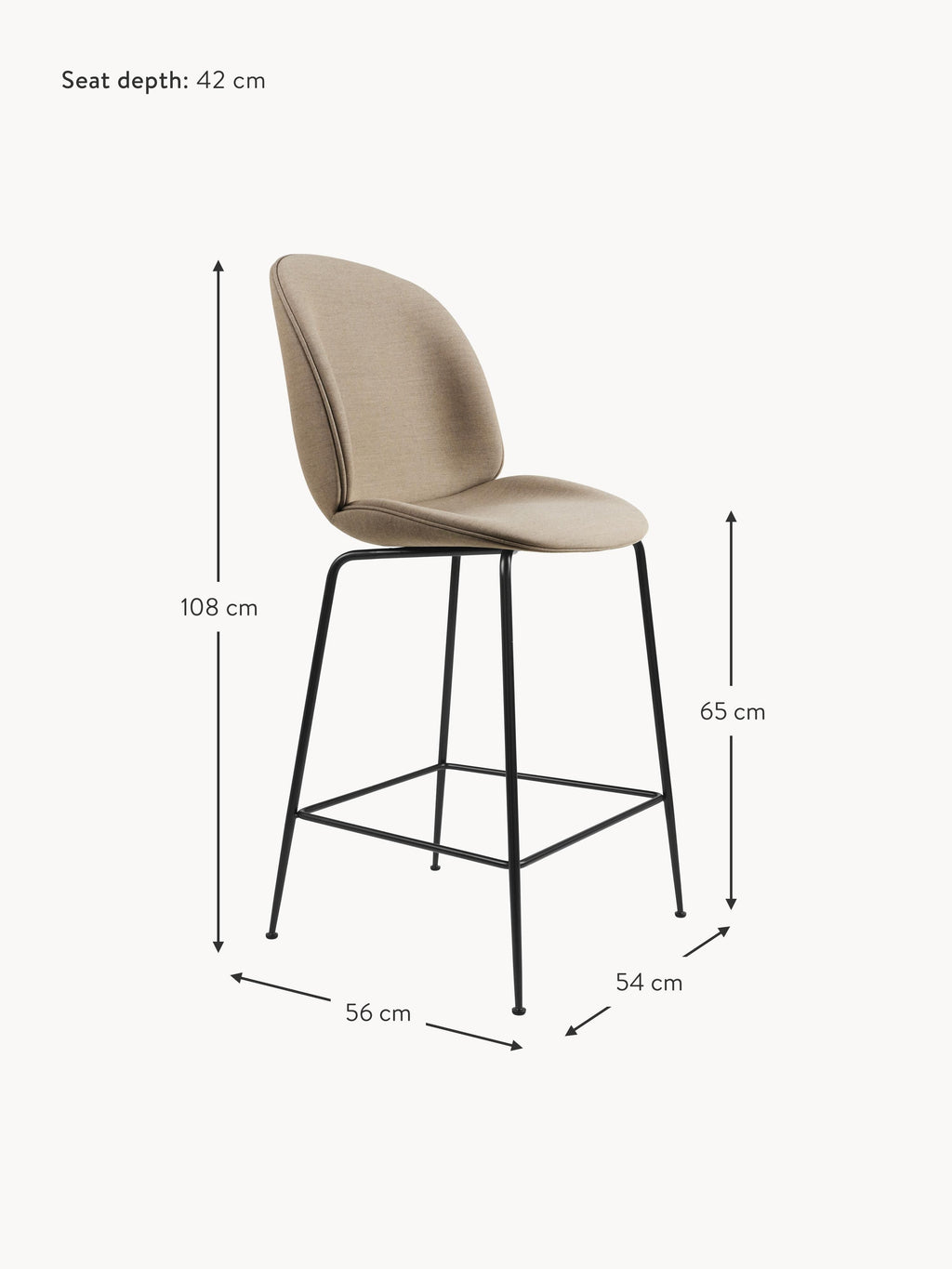 Beetle Counter Chair