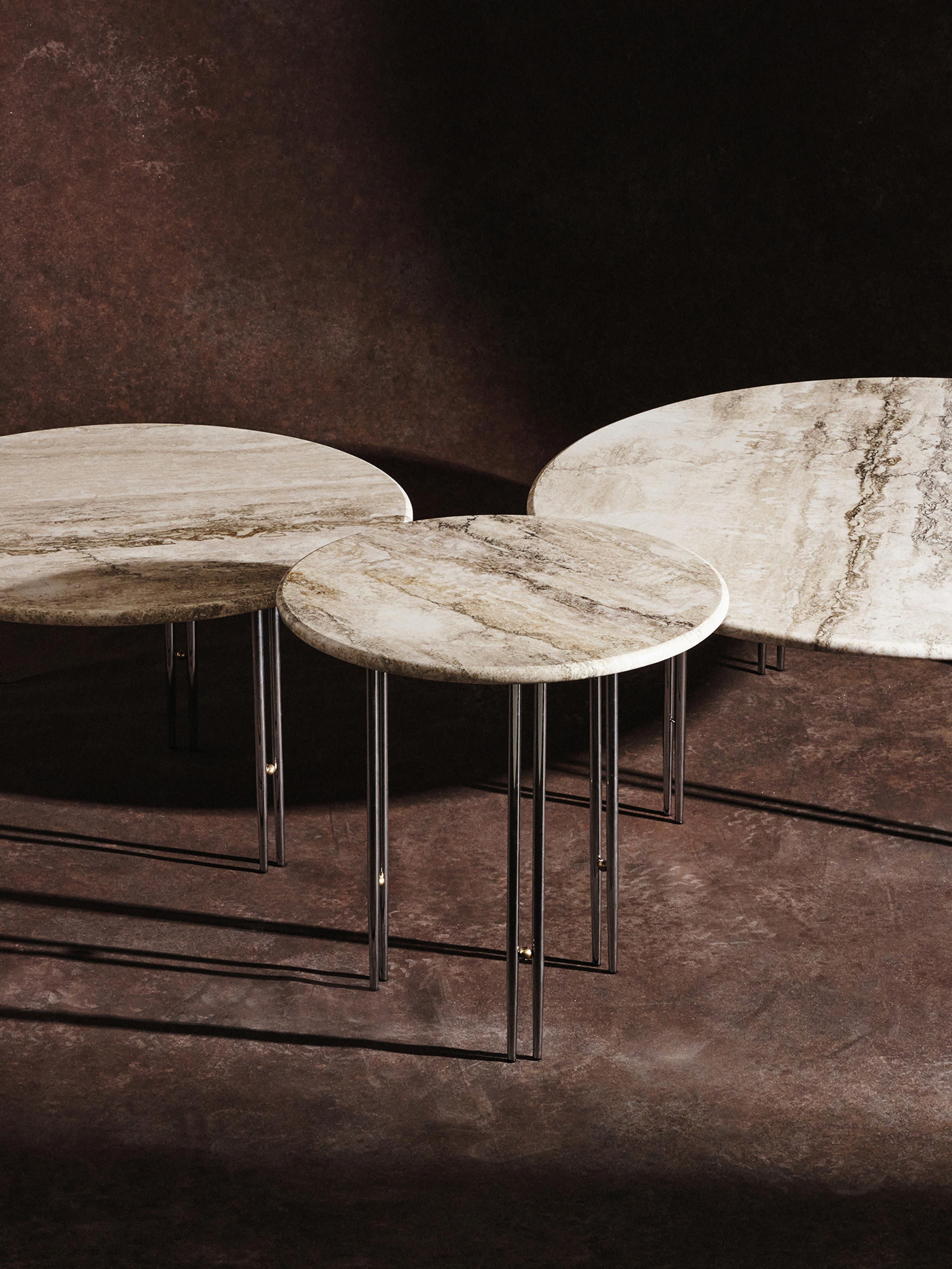 Ioi Round Marble Coffee Table, Ø 100 cm