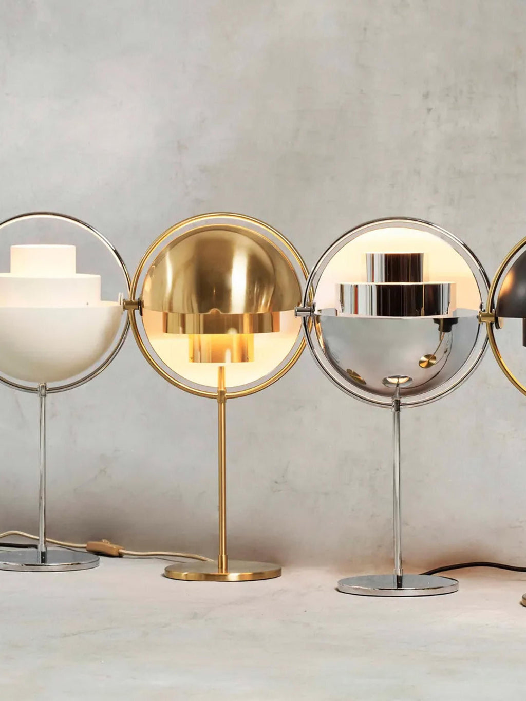 Multi-Lite Large Adjustable Table Lamp