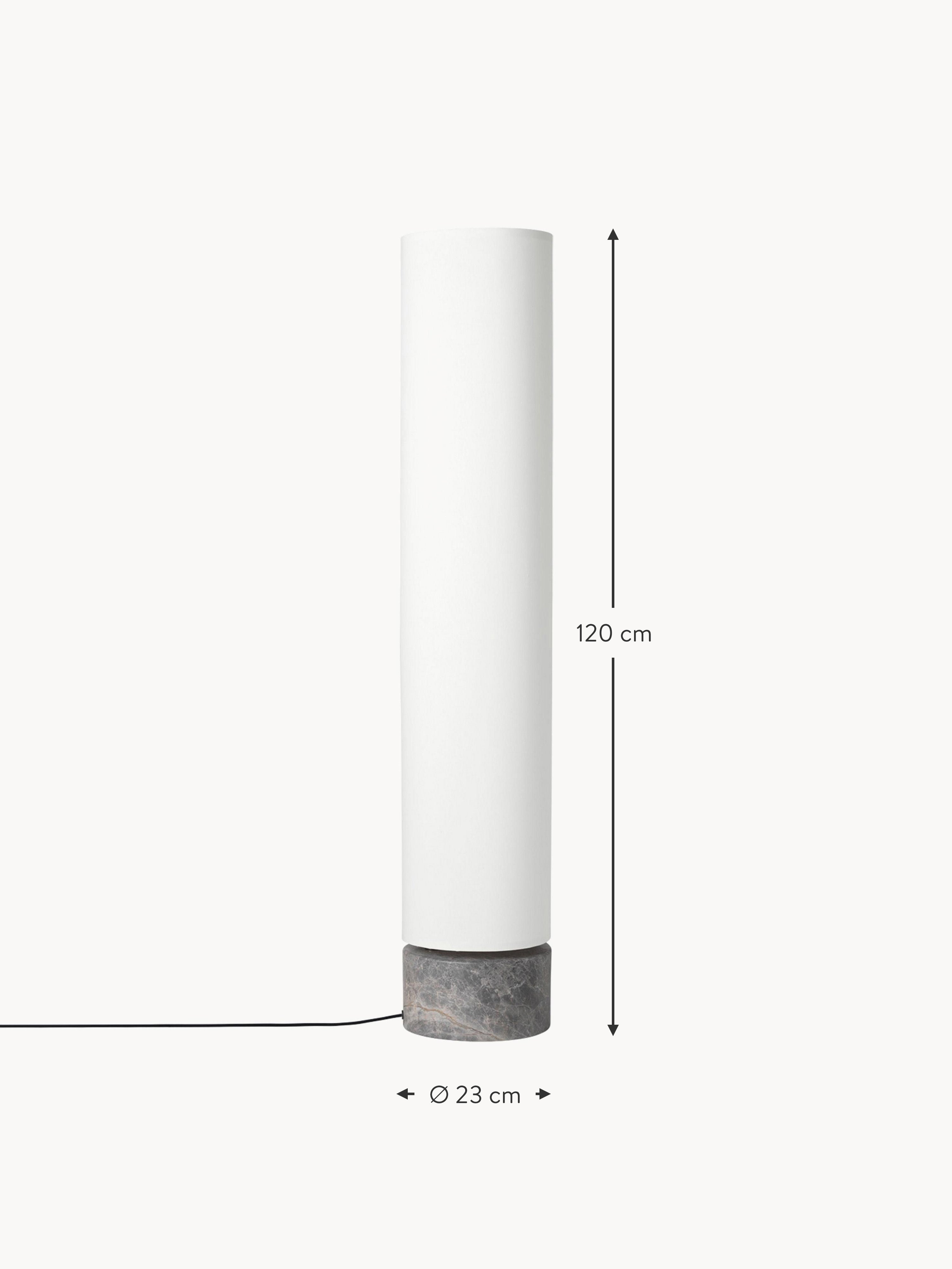 Unbound Dimmable LED Floor Lamp with Marble Base, in various sizes