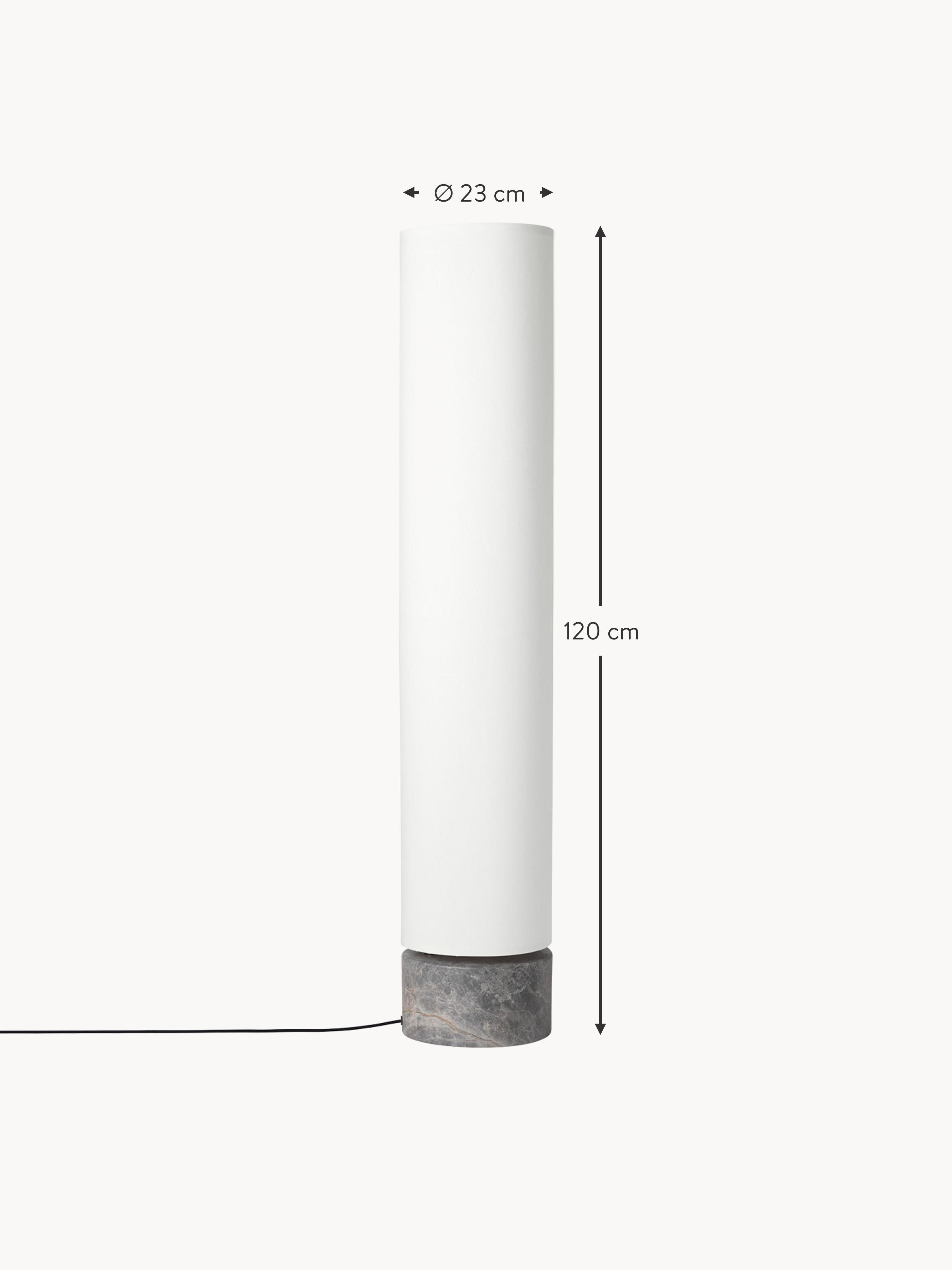 Unbound Dimmable LED Floor Lamp with Marble Base, in various sizes
