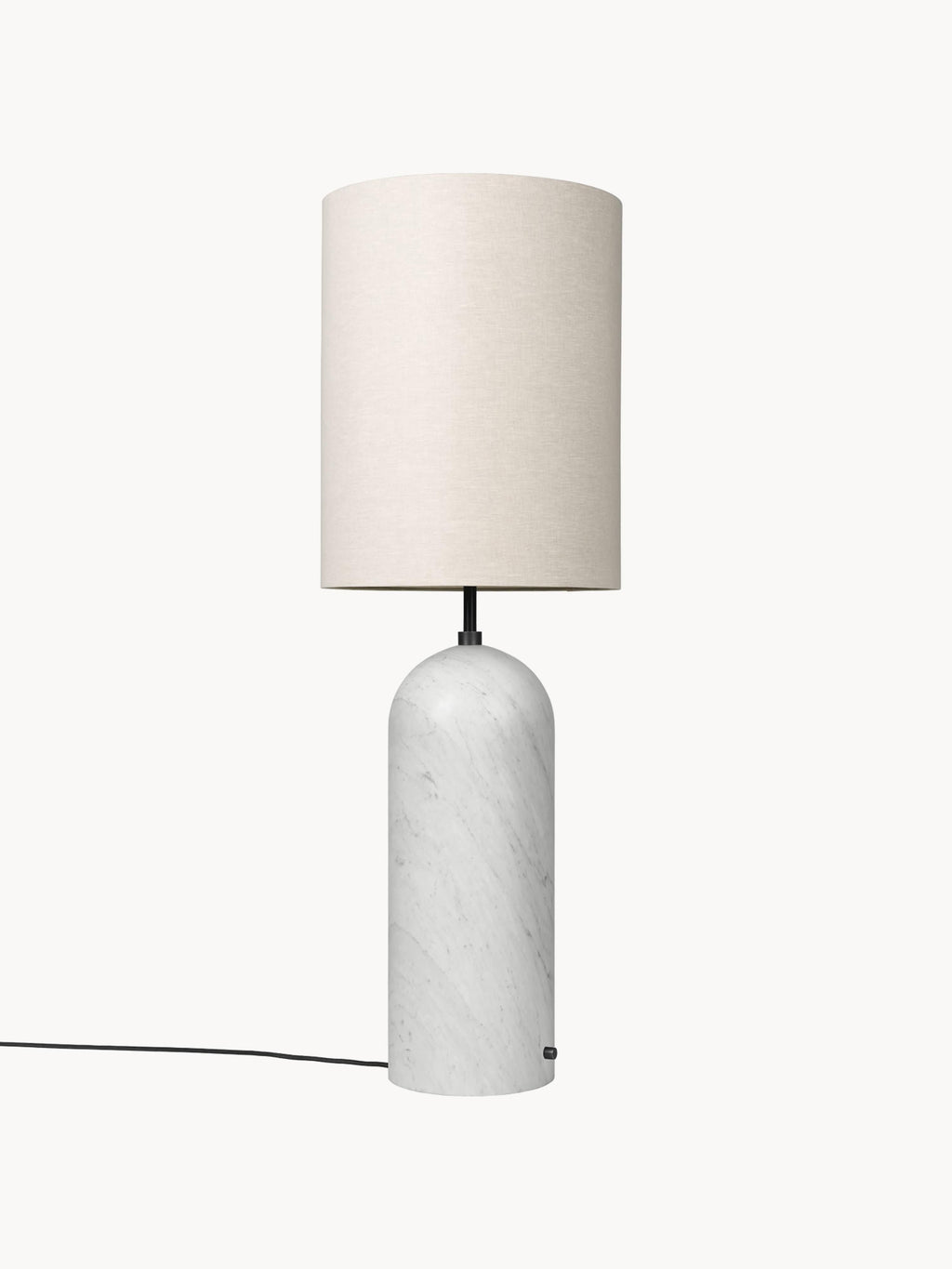Gravity Dimmable Floor Lamp with Marble Base, H 130 cm