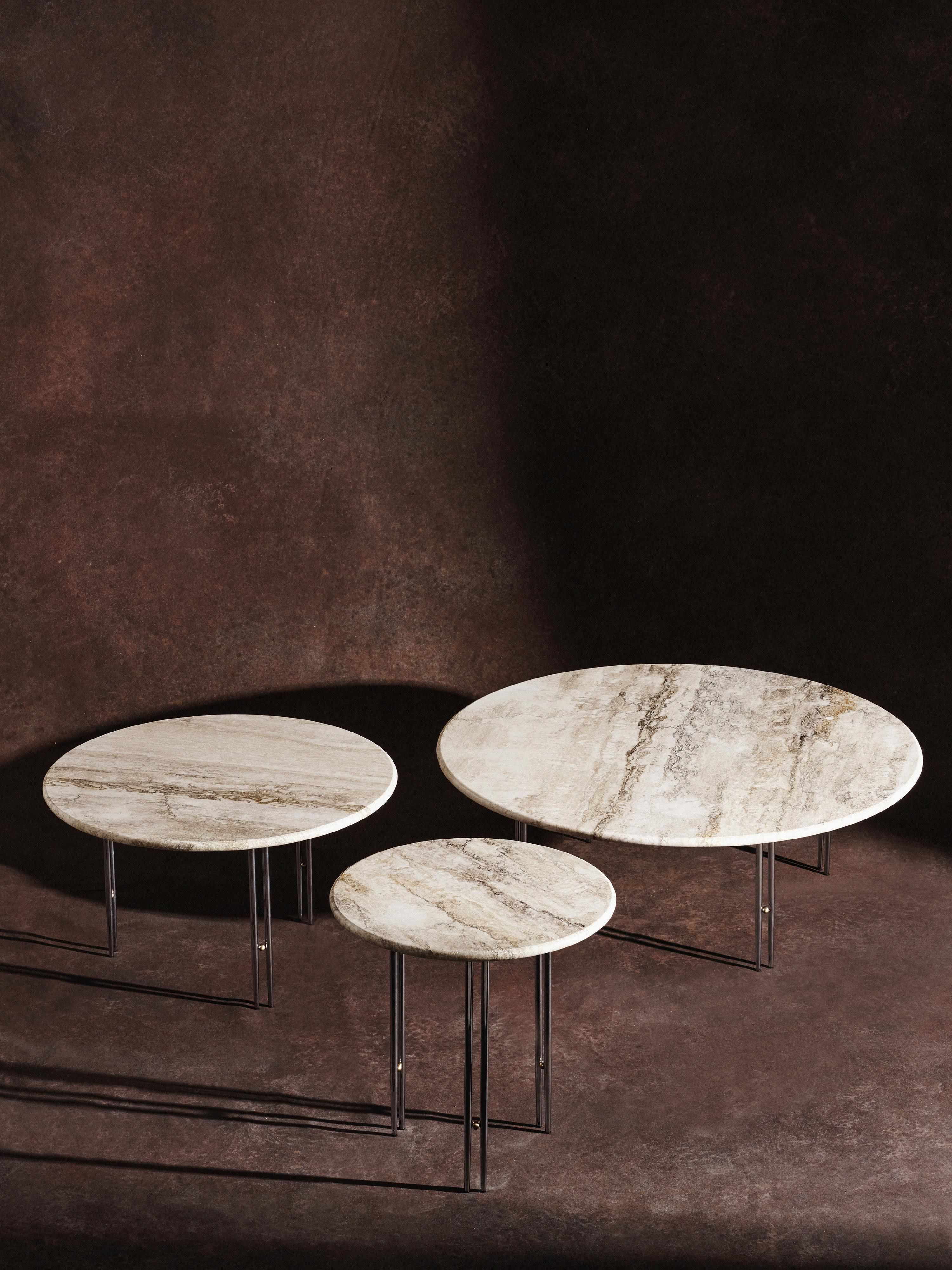 Ioi Round Marble Coffee Table, Ø 70 cm
