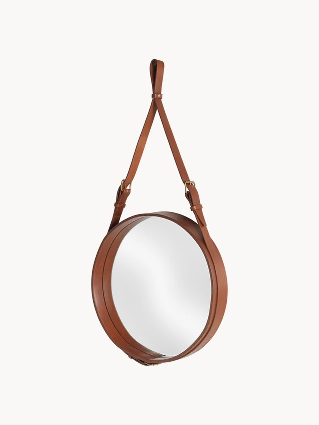 Adnet Round Wall Mirror, Various Sizes