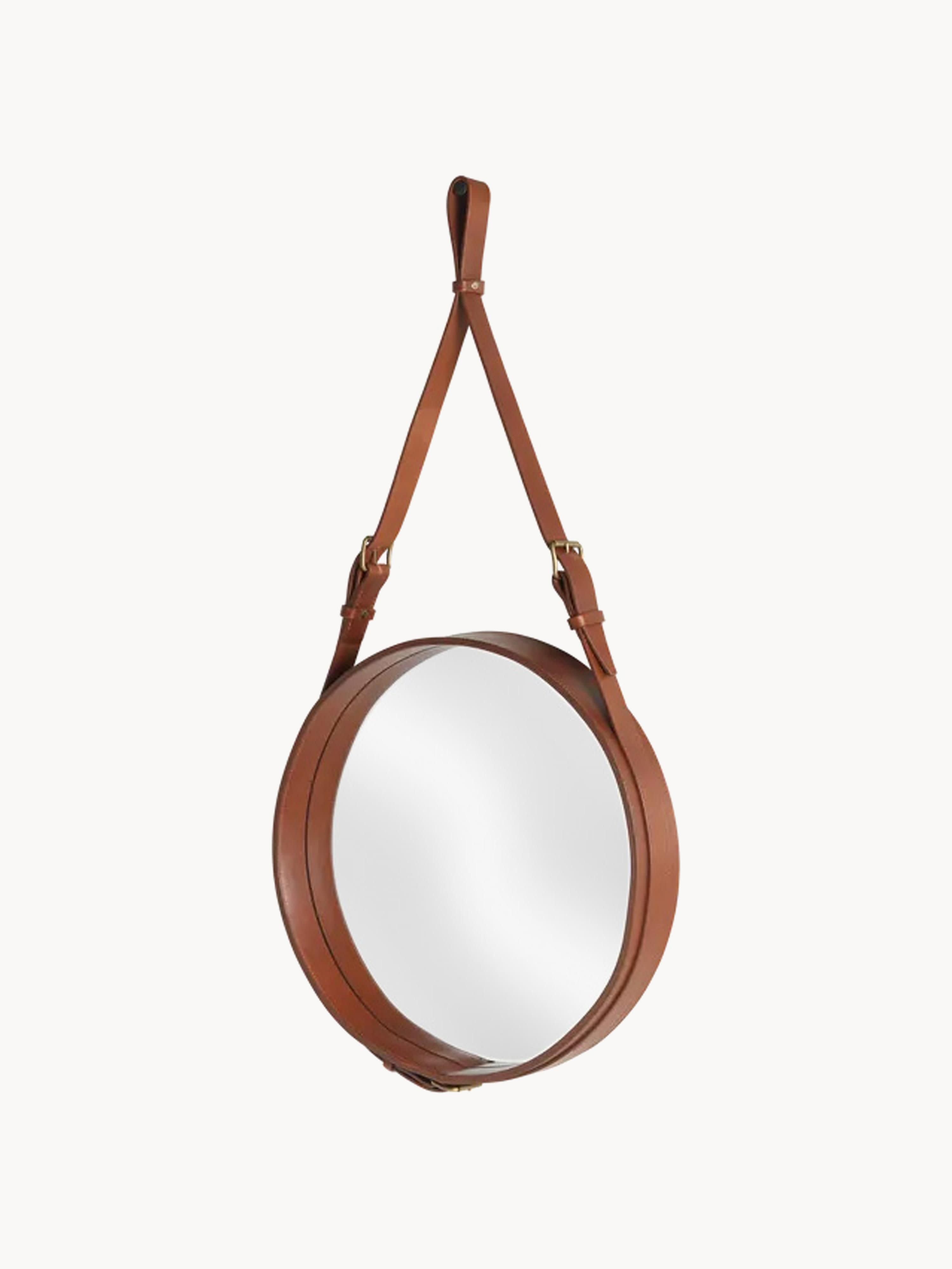 Adnet Round Wall Mirror, Various Sizes