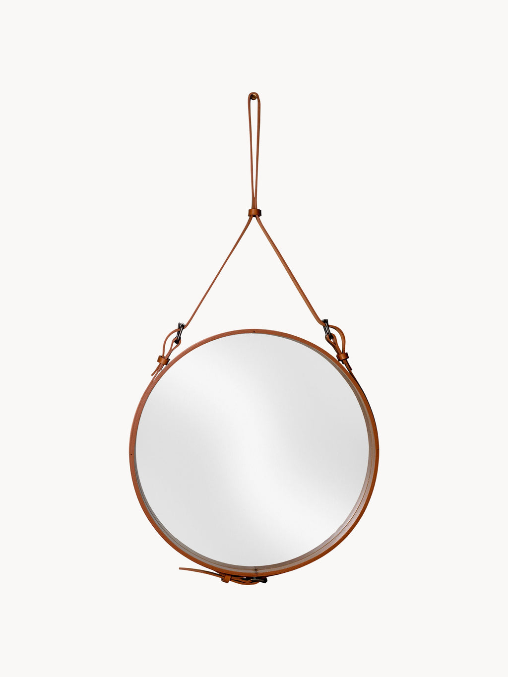 Adnet Round Wall Mirror, Various Sizes