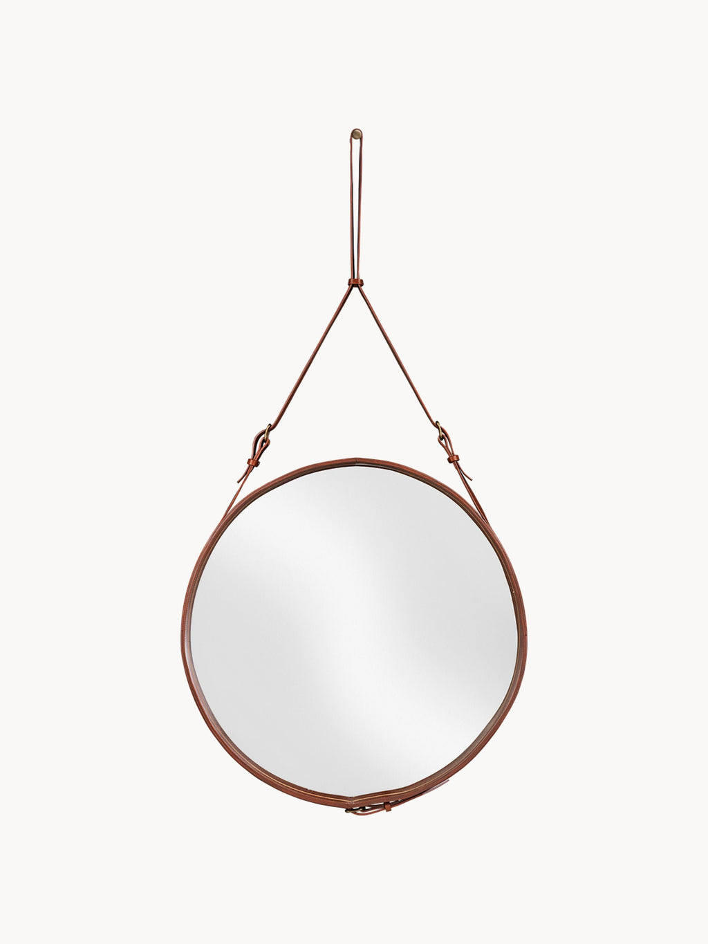 Adnet Round Wall Mirror, Various Sizes