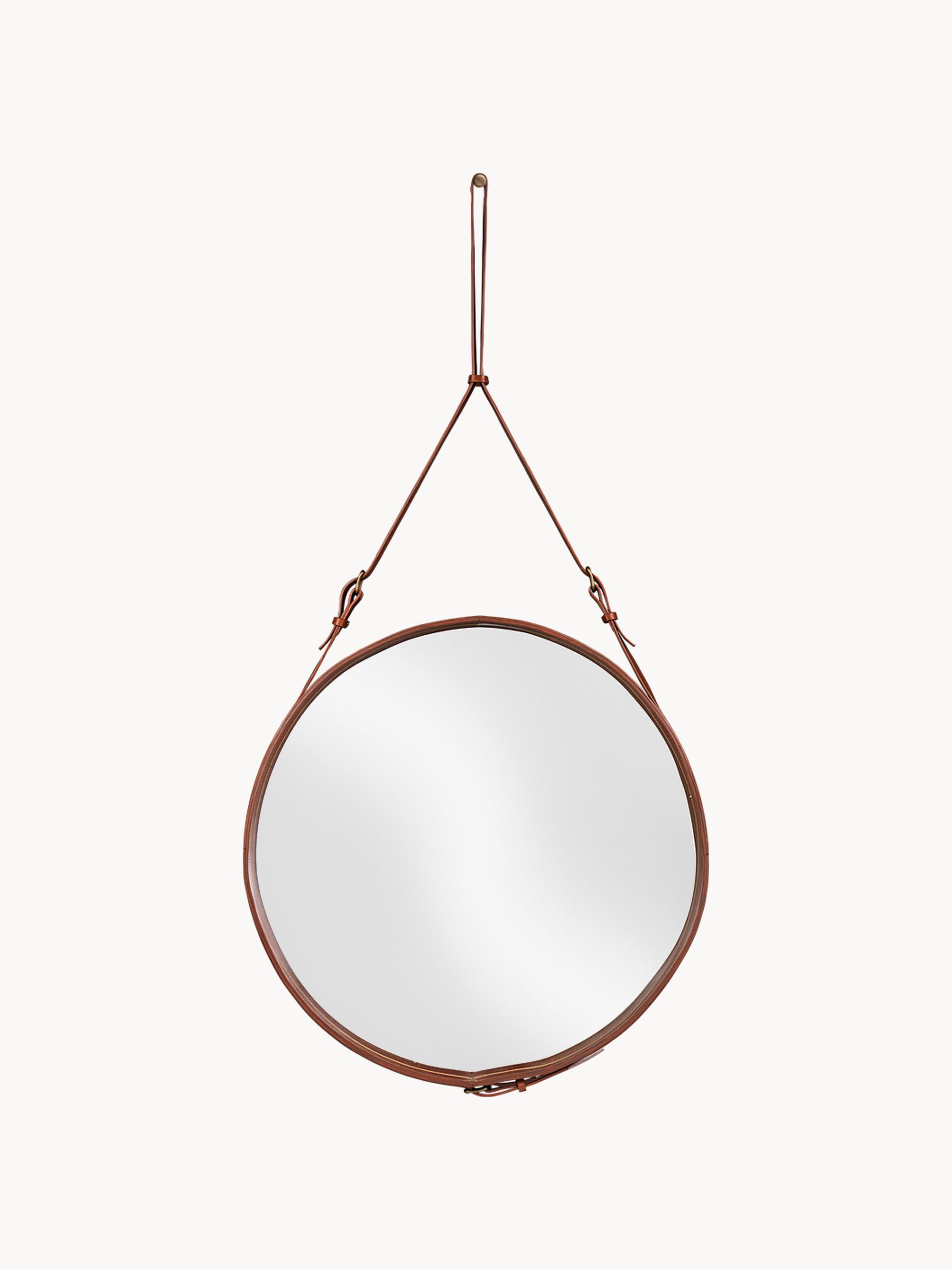 Adnet Round Wall Mirror, Various Sizes