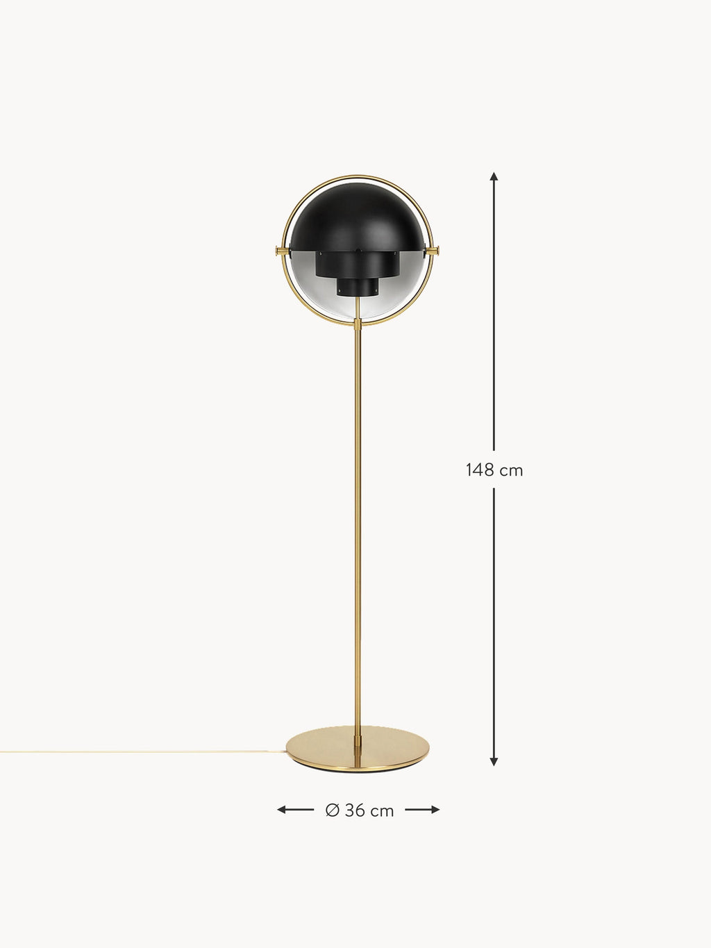 Multi-Lite Adjustable Floor Lamp