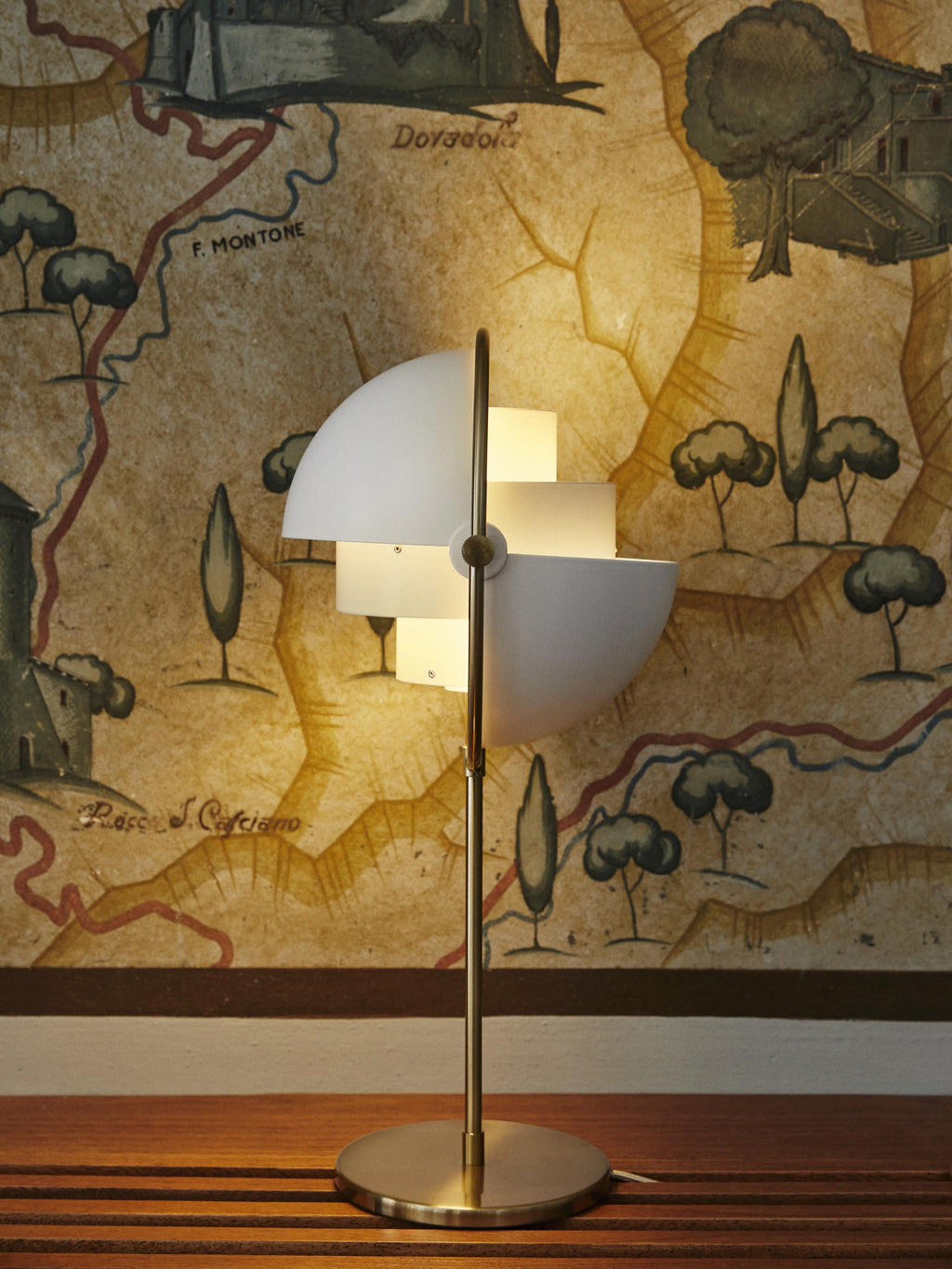 Multi-Lite Large Adjustable Table Lamp