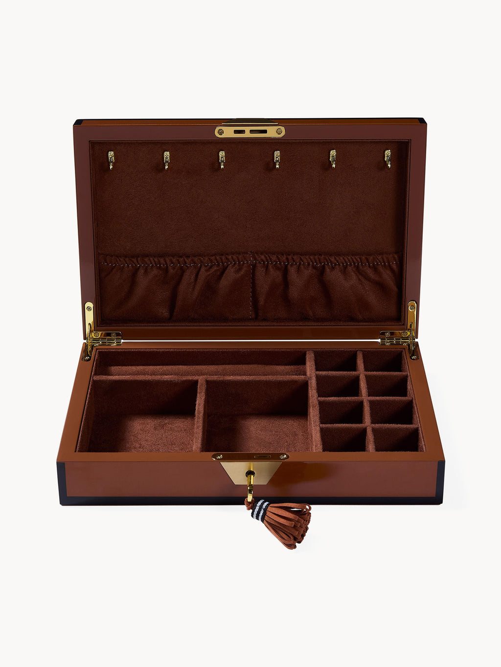 Zebra Wooden Jewellery Box