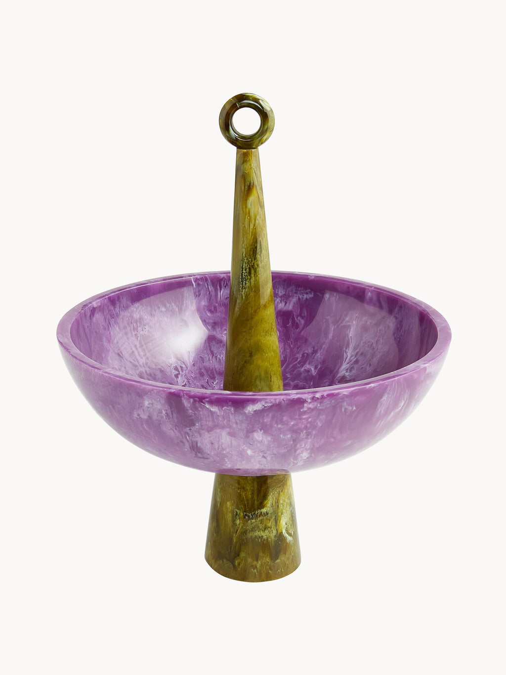 Gallery image 1 - Handmade Marble Effect Decorative Bowl Como