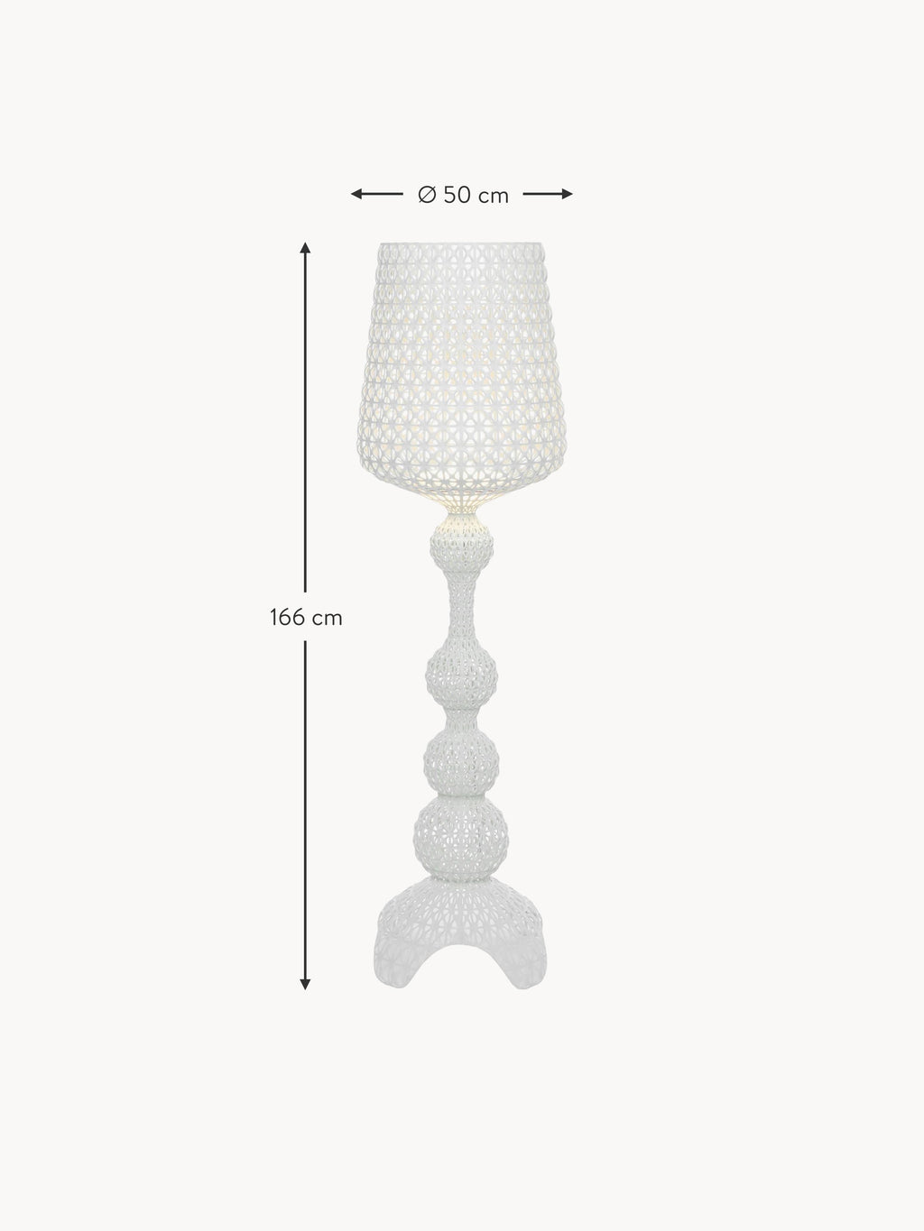 Kabuki Dimmable LED Floor Lamp