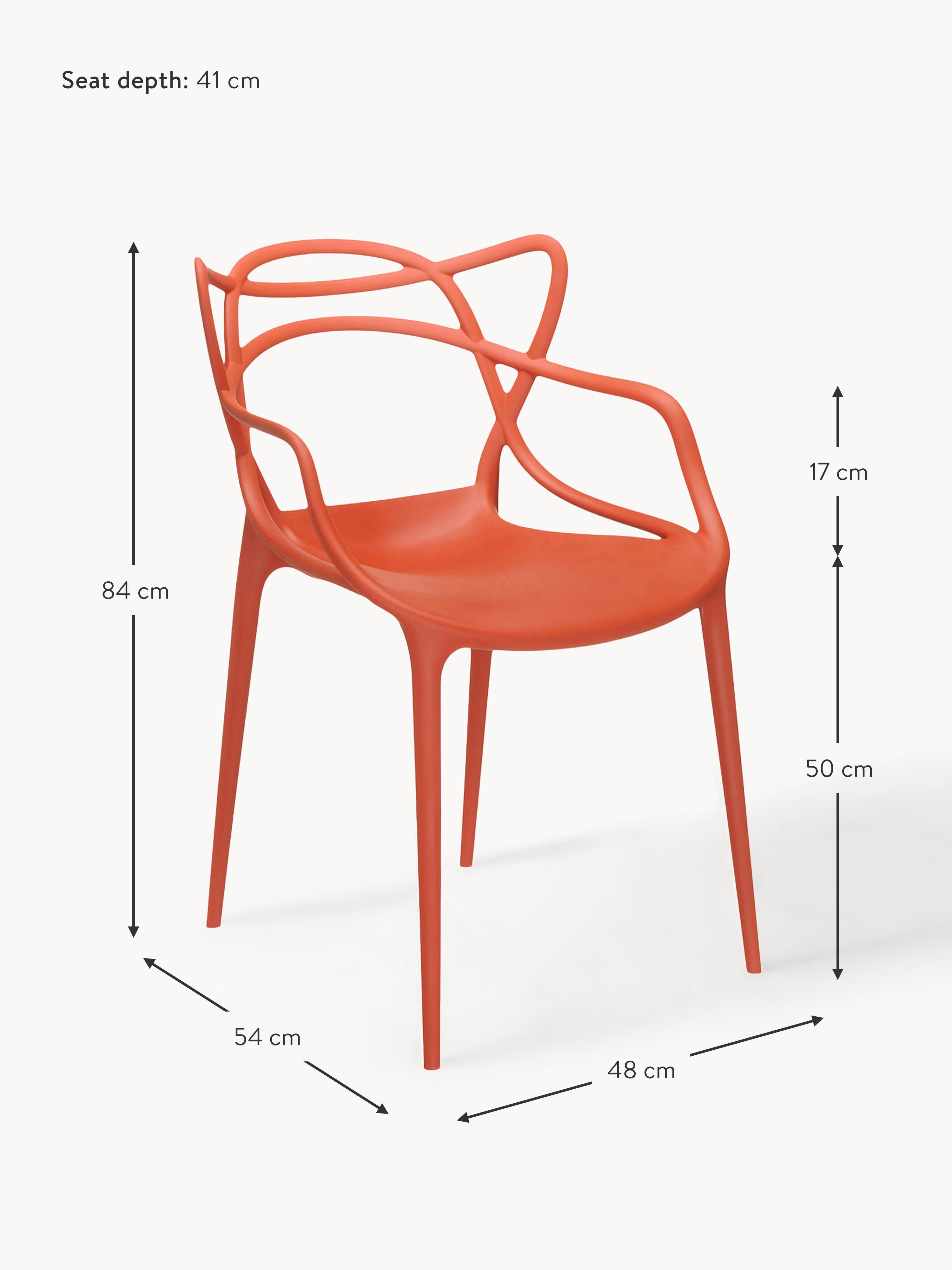 Masters Dining Chairs with Armrests, Set of 2