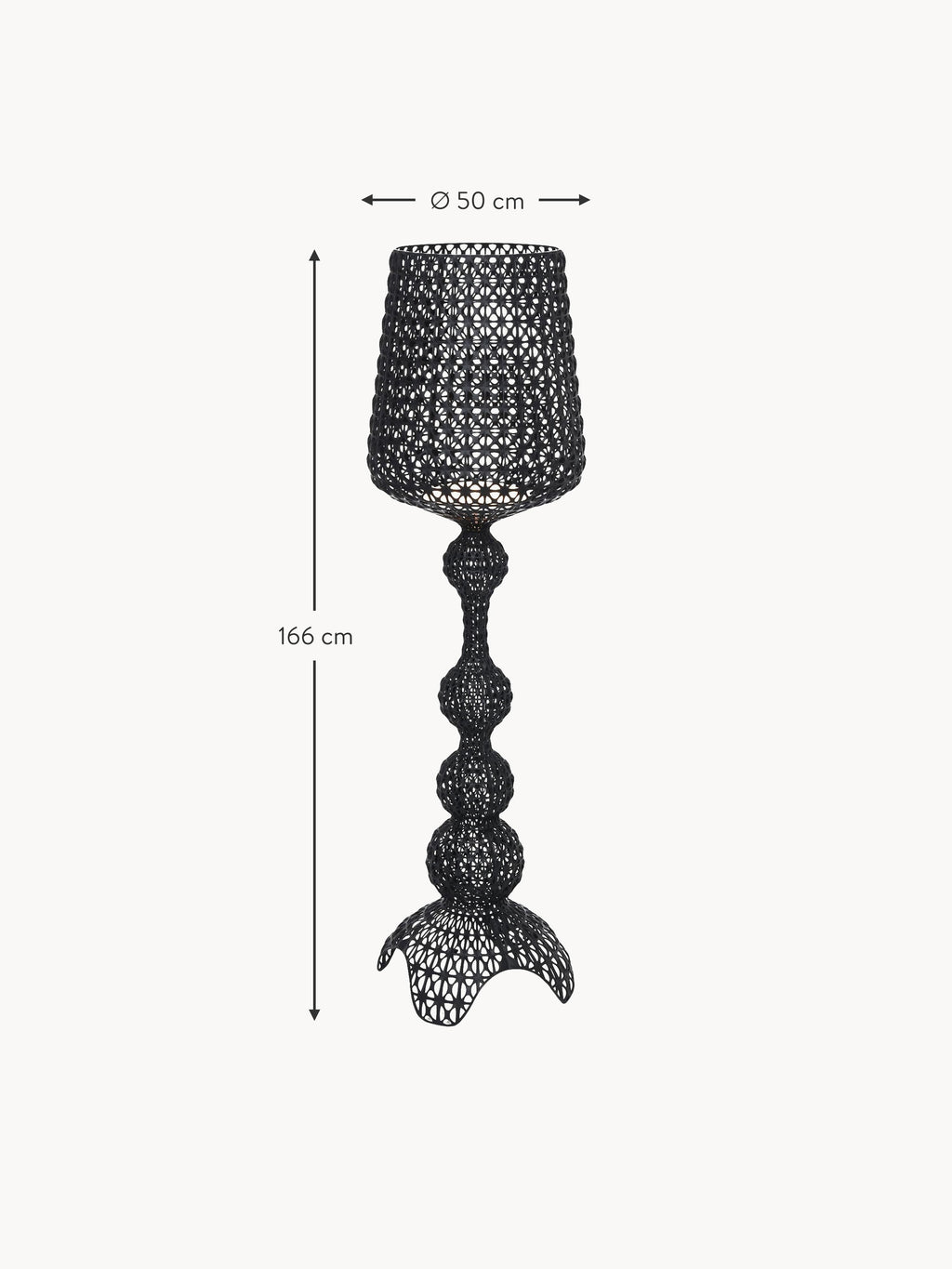 Kabuki Dimmable LED Floor Lamp