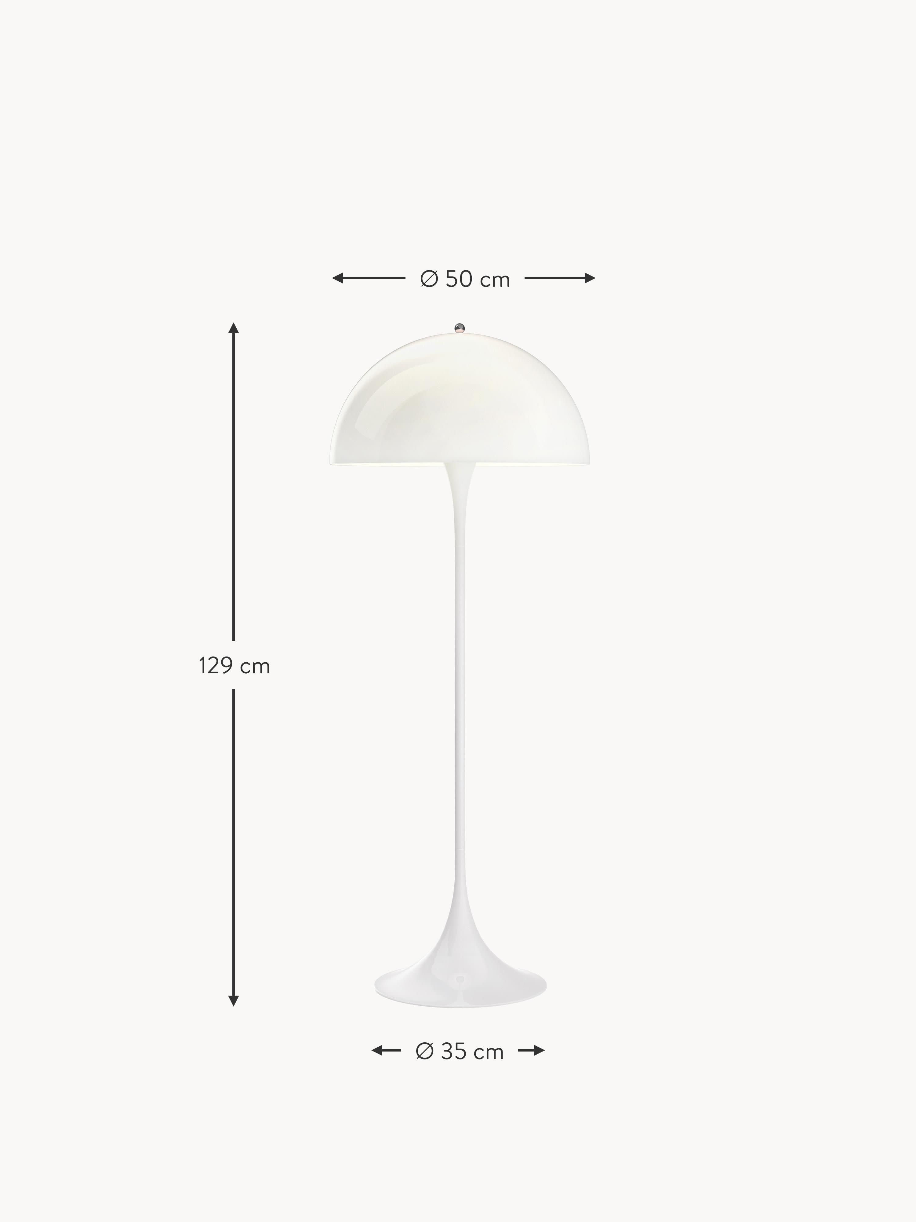 Panthella Small Floor Lamp, Design Verner Panton