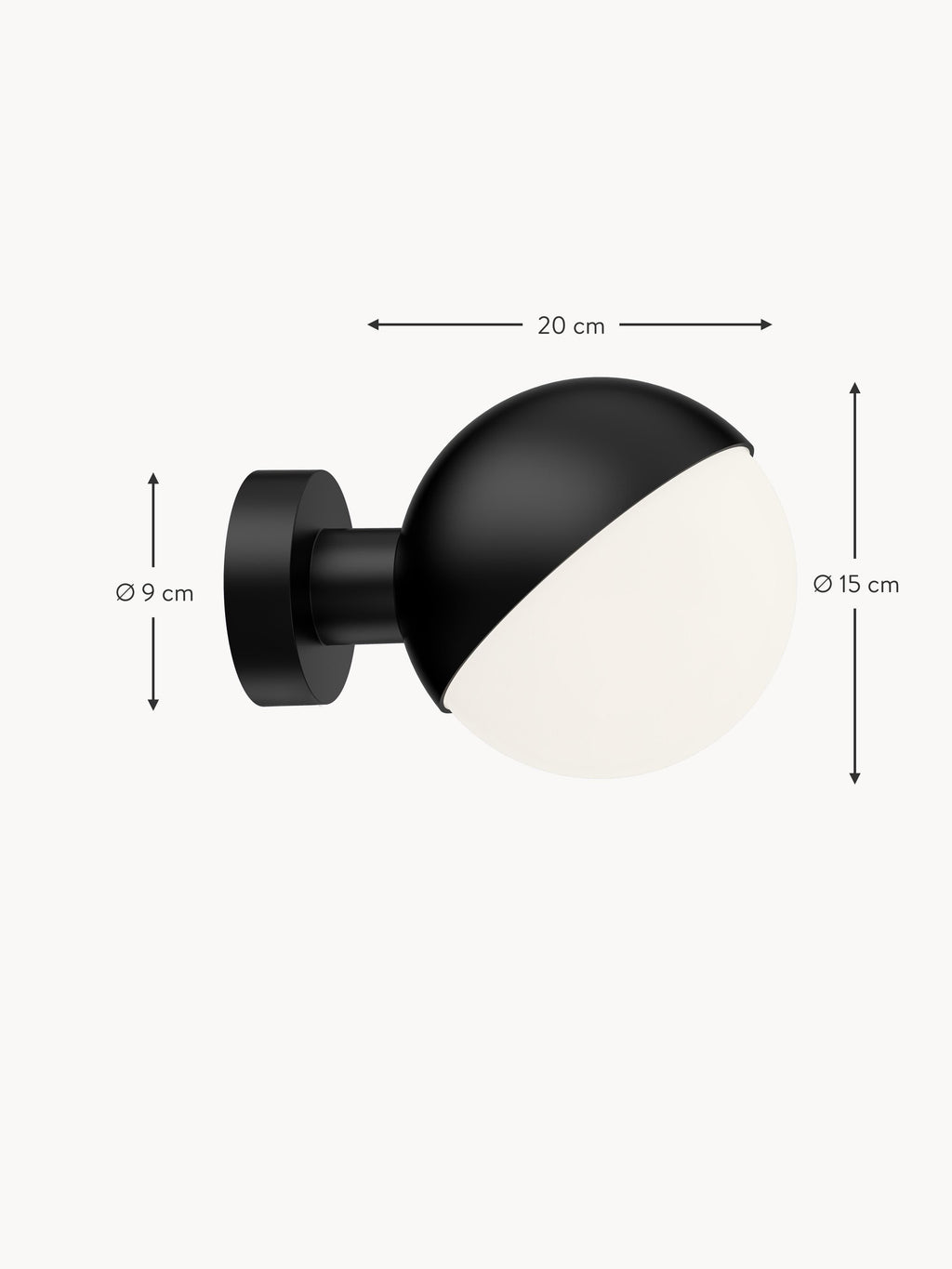 Studio Mouth-Blown Glass Wall Lamp VL