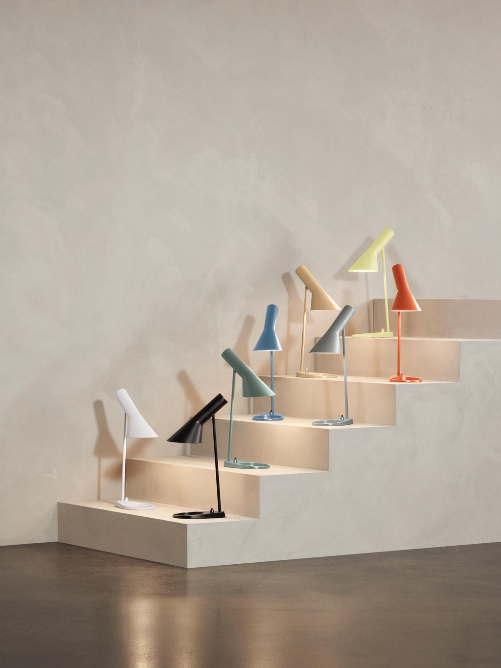 AJ Desk Lamp, Various Sizes