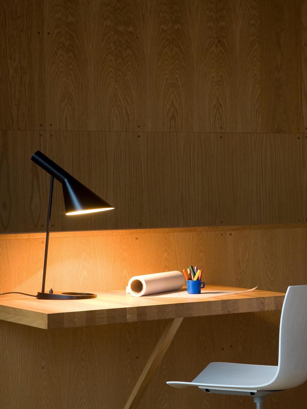 AJ Desk Lamp, Various Sizes