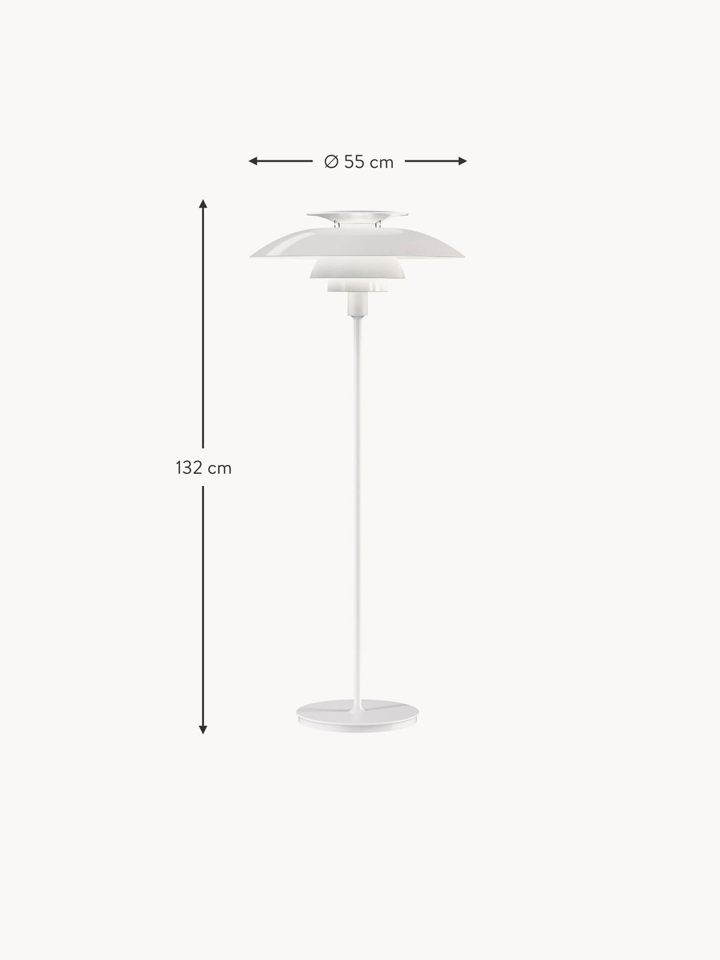 Small Dimmable Floor Lamp PH 80