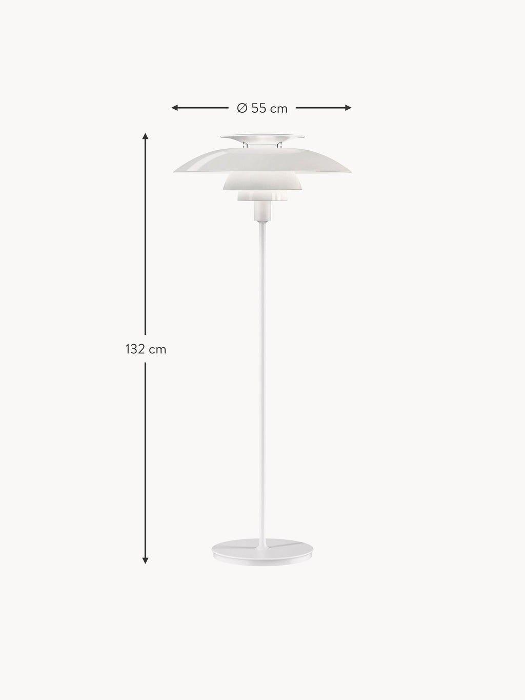 Small Dimmable Floor Lamp PH 80