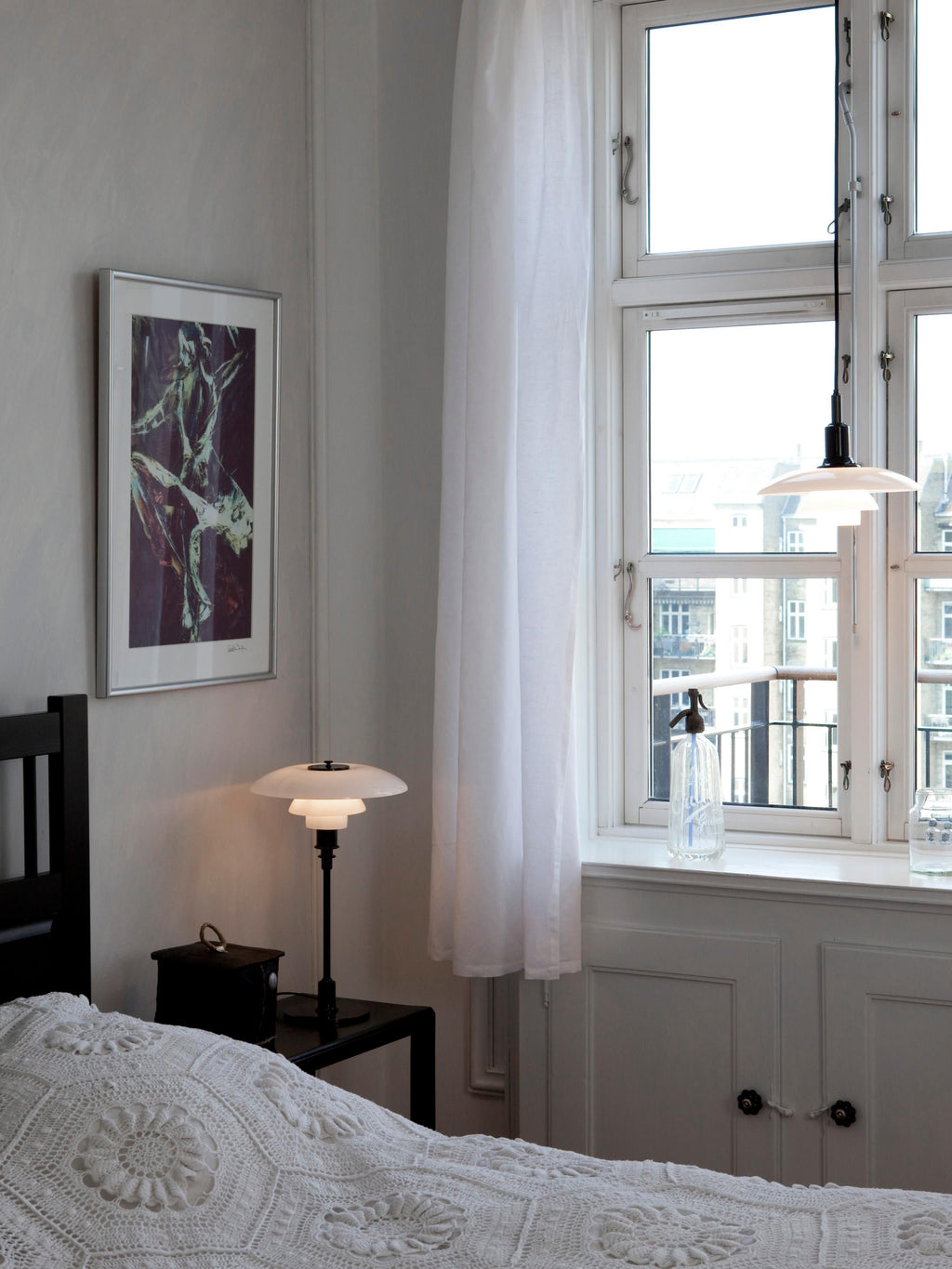 Large Mouth-Blown Table Lamp PH 3/2
