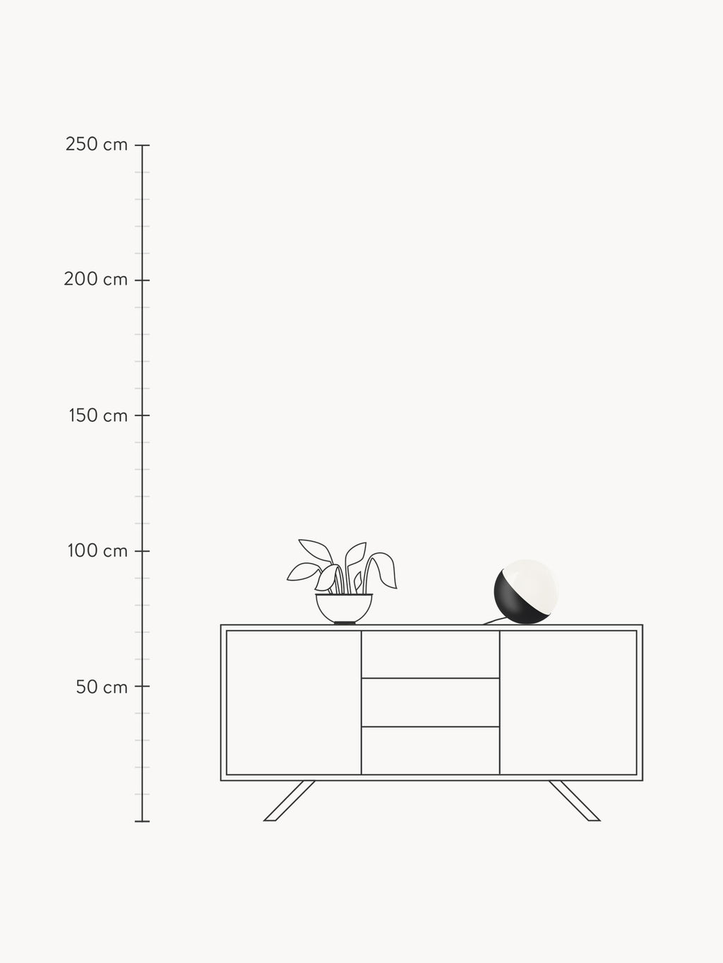 Studio Mouth-Blown Dimmable Table Lamp VL