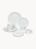 Gallery image 1 - Handmade Porcelain Tableware Set Cosmopolitan, 2 People, Set of 14