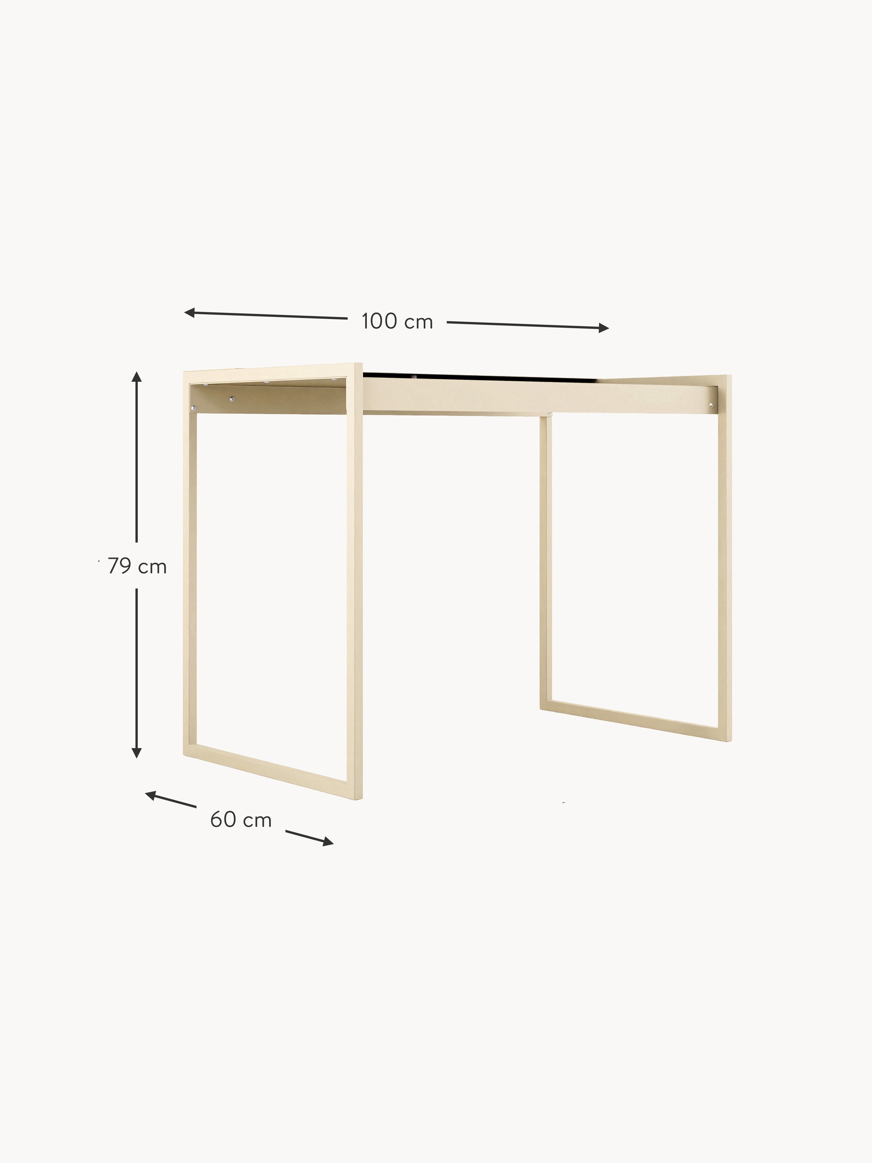 Donna Handmade Metal Desk