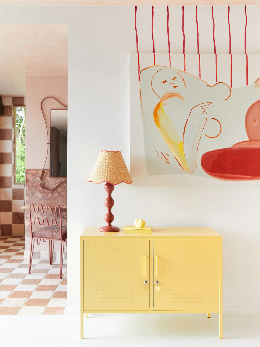 Lowdown Metal Sideboard The