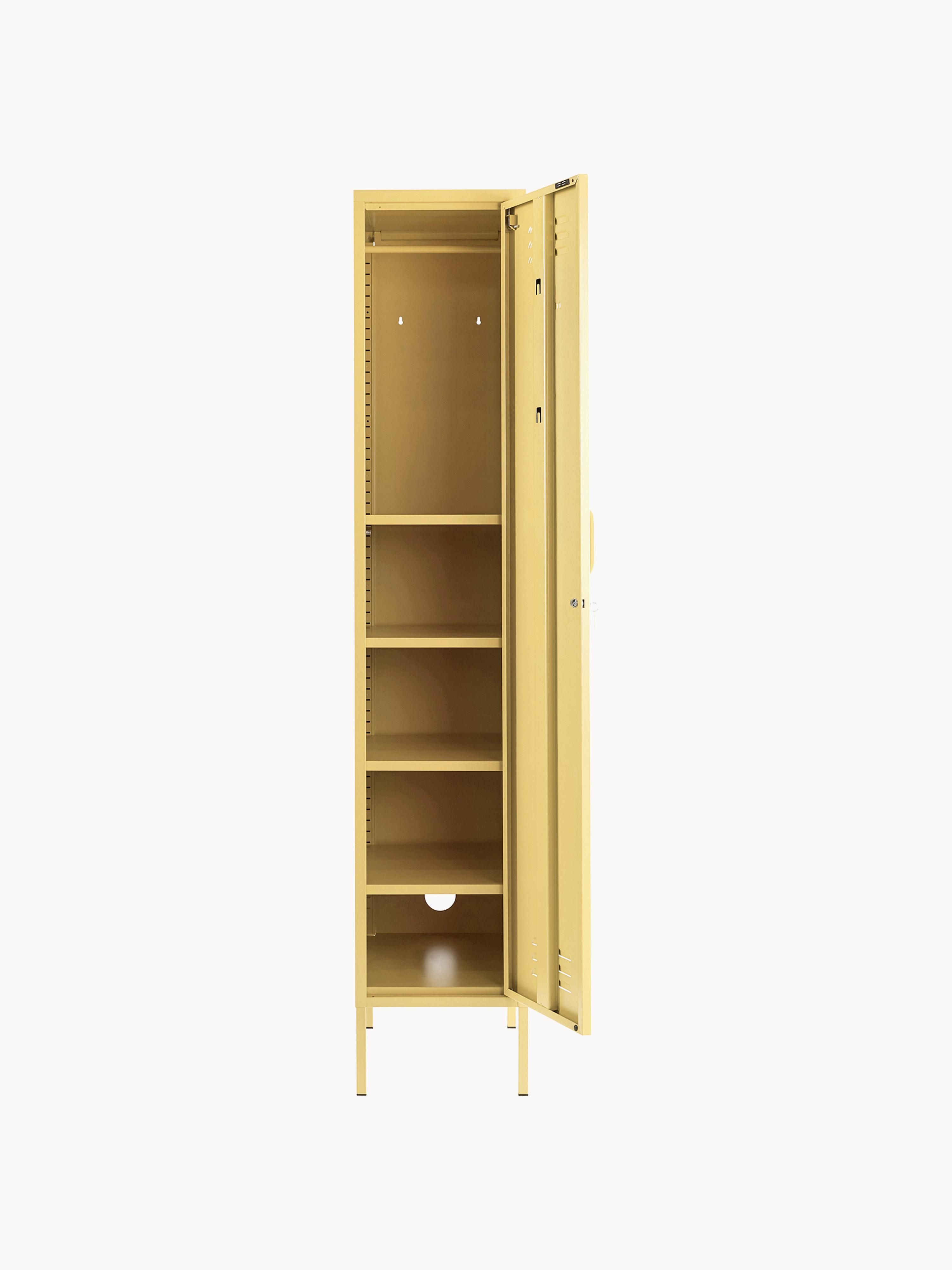 Skinny Small Metal Wardrobe The