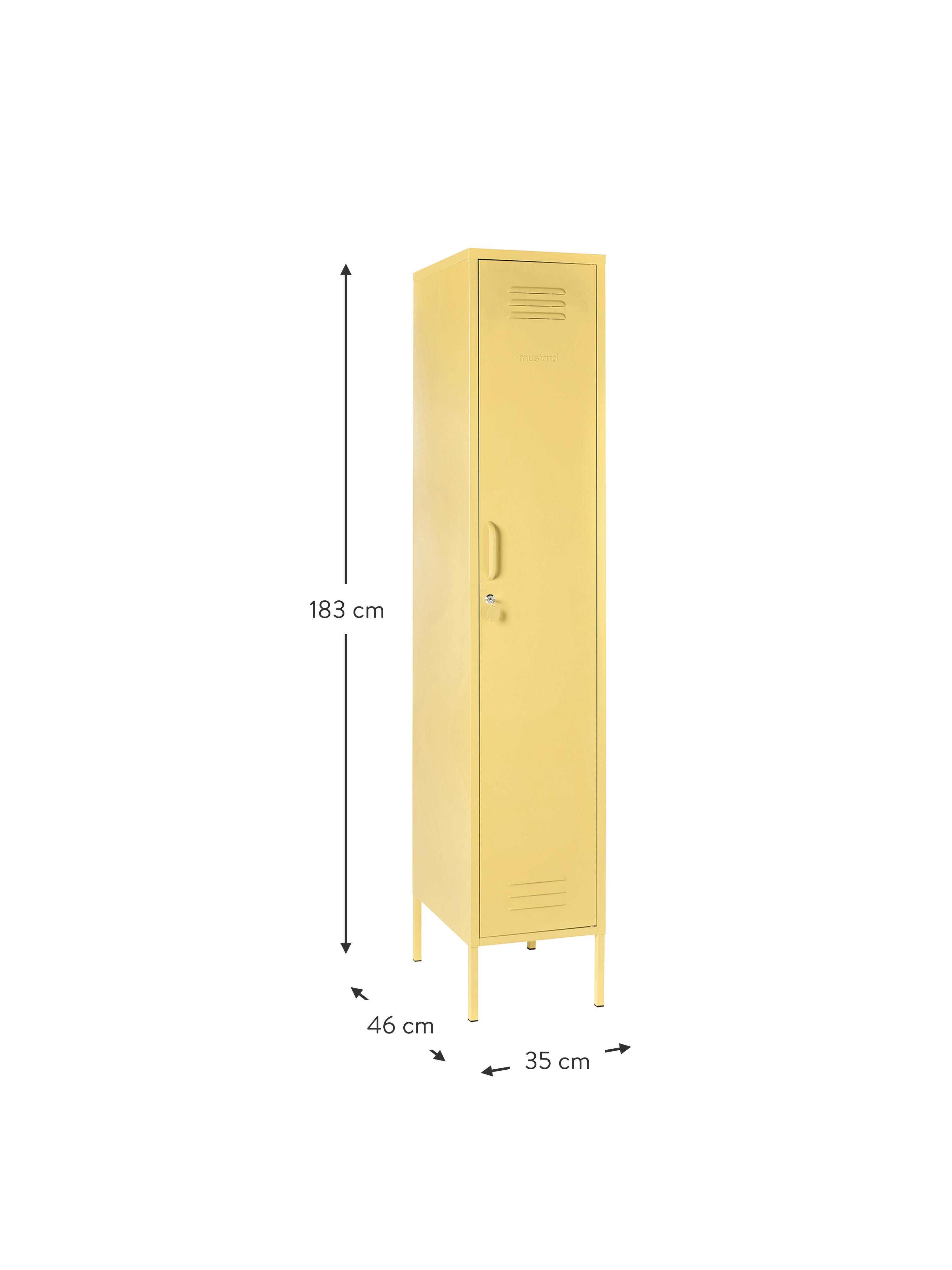 Skinny Small Metal Wardrobe The