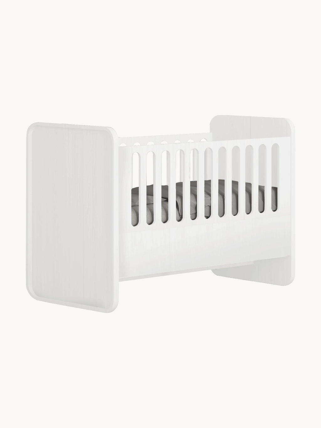Baby Bed with Extension to Kids Bed, 70 x 120/160 cm